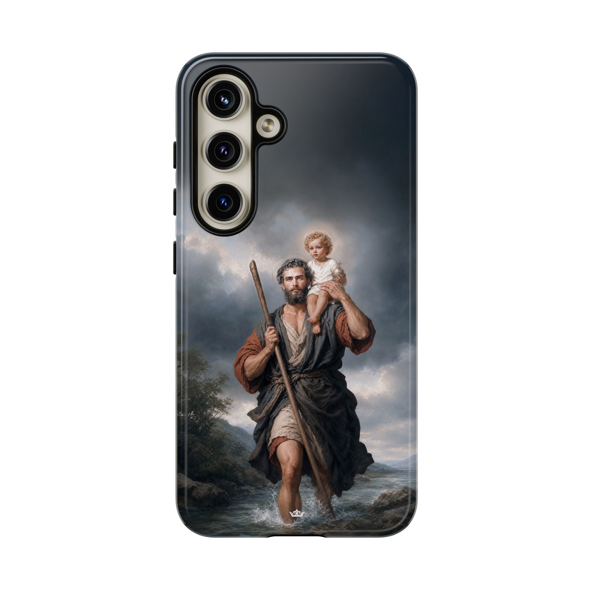 St. Christopher Hard Phone Case (River) Copyright VENXARA