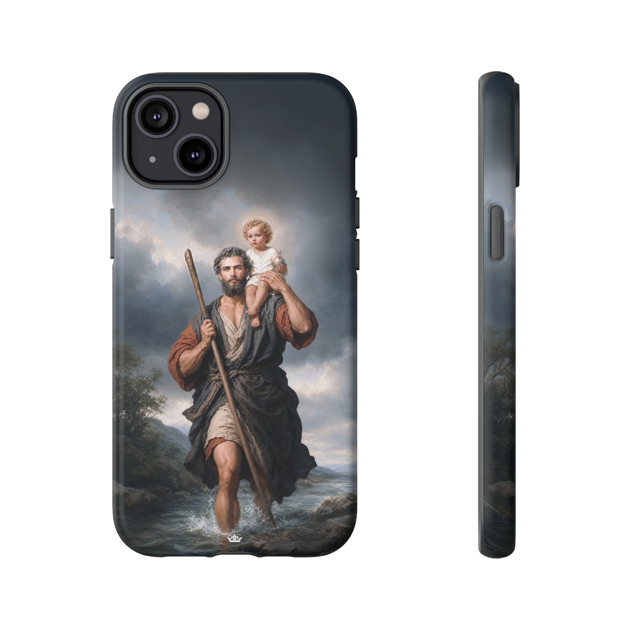 St. Christopher Hard Phone Case (River) Copyright VENXARA