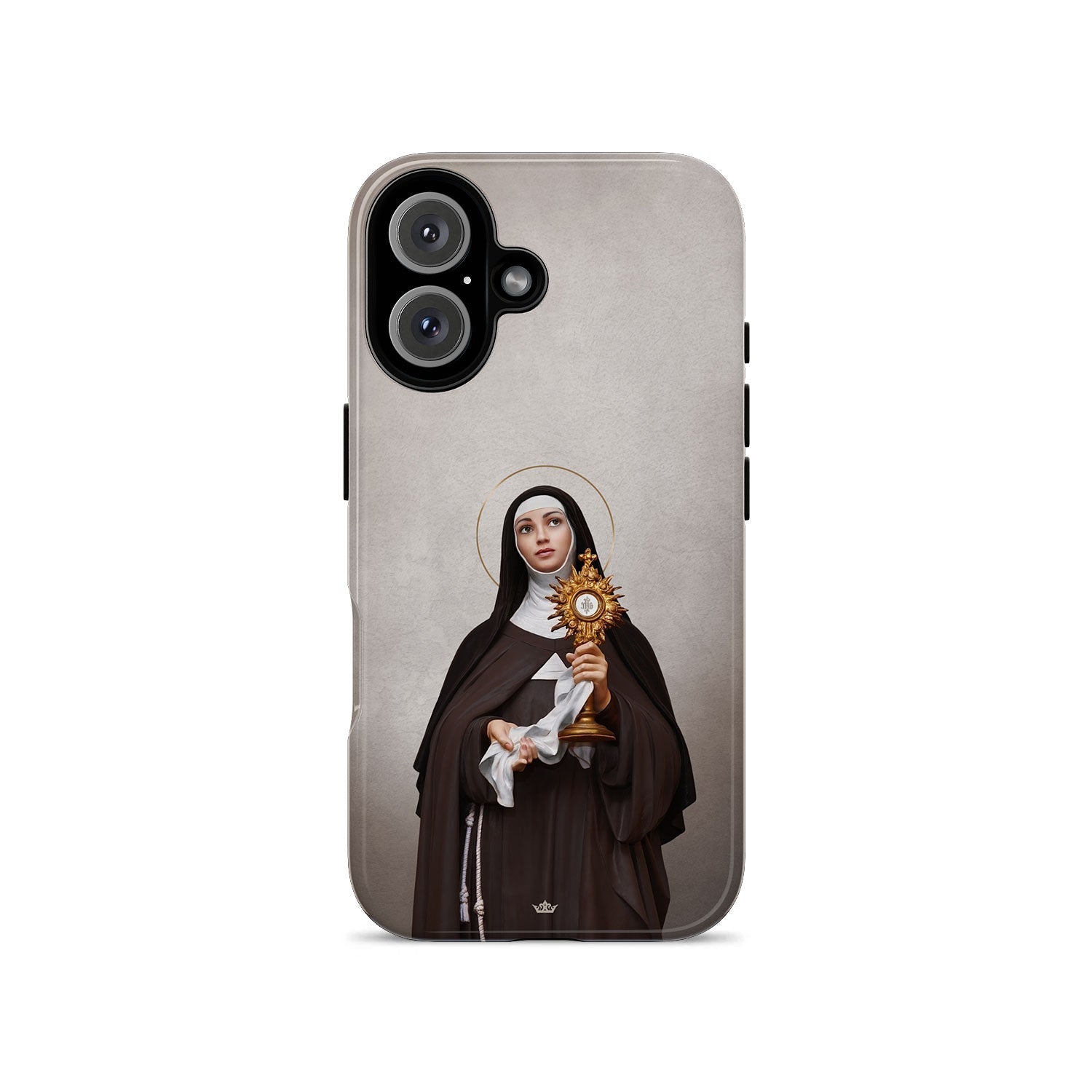 St. Clare of Assisi Hard Phone Case (Light) - VENXARA®