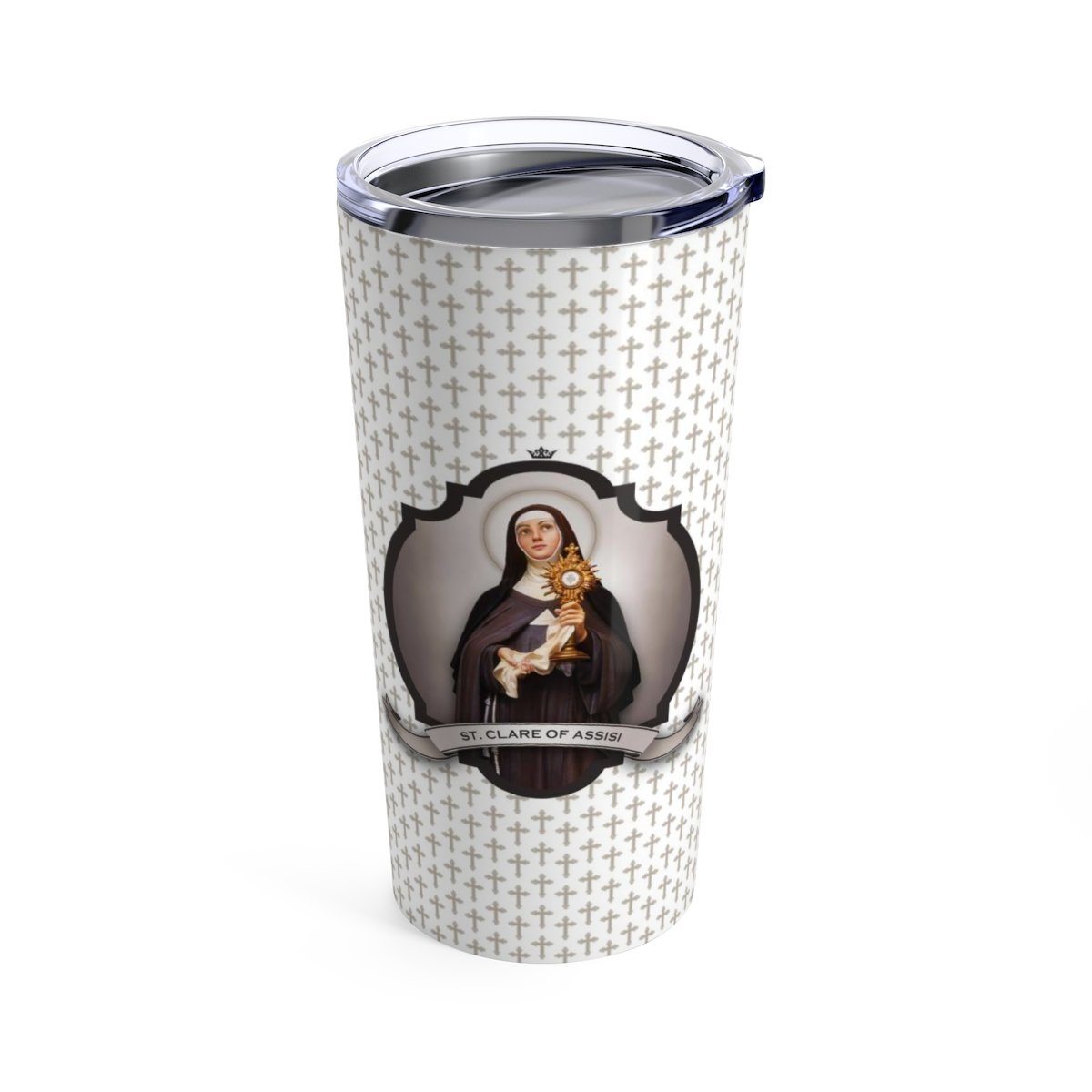 St. Clare of Assisi Tumbler 20 oz.