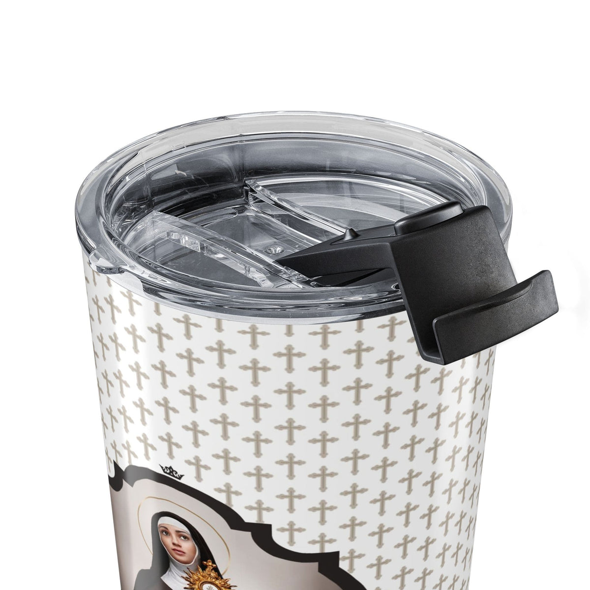 St. Clare of Assisi Tumbler (Crosses 20 oz) Copyright VENXARA