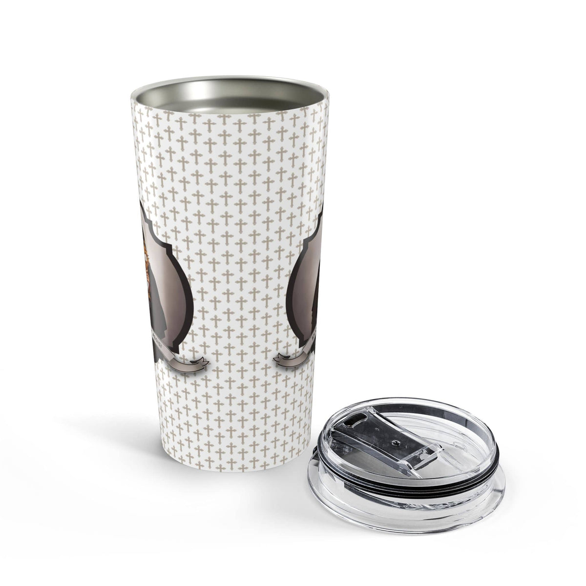 St. Clare of Assisi Tumbler (Crosses 20 oz) Copyright VENXARA