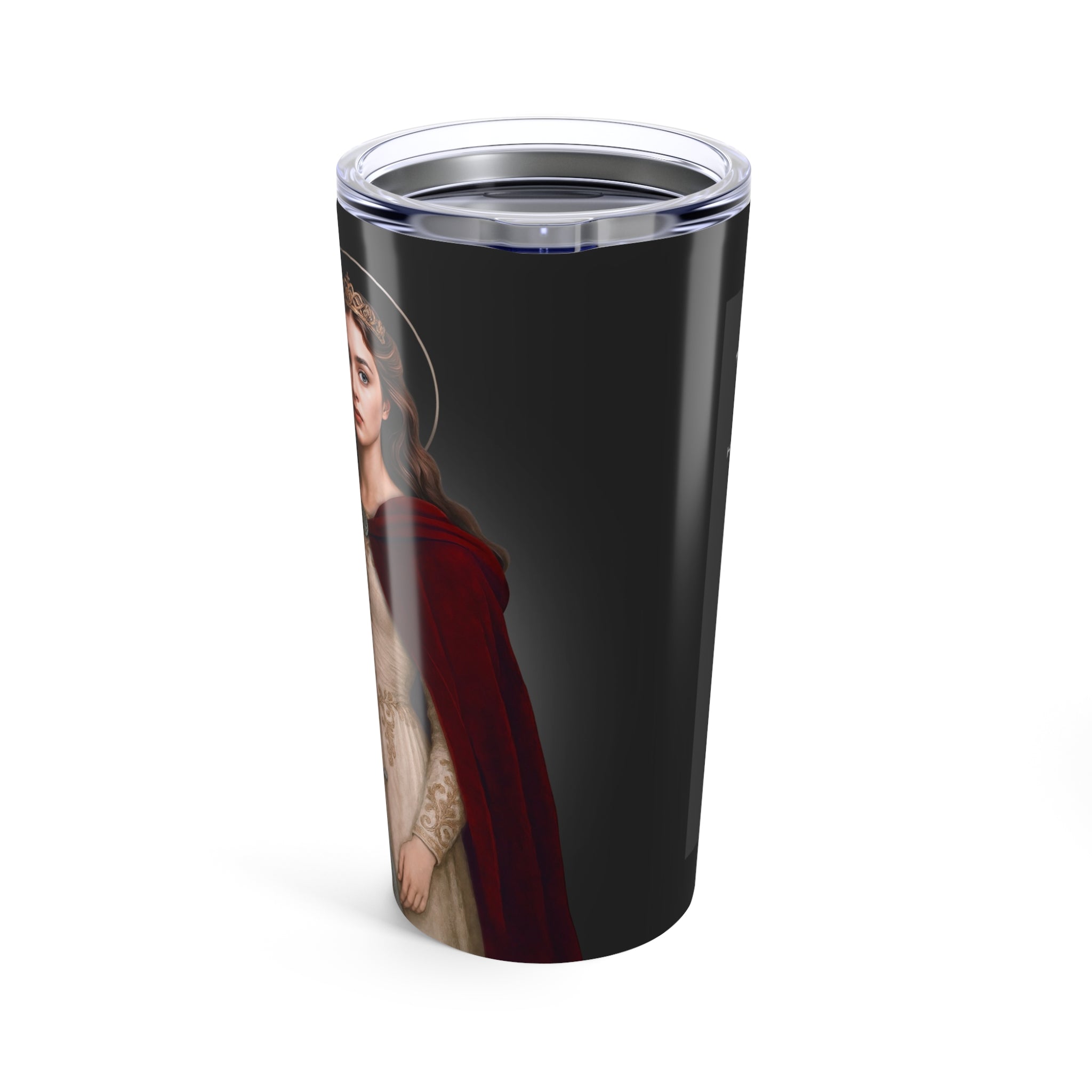 St. Dymphna Lord's Prayer Tumbler 20 oz. (Ash) - VENXARA®