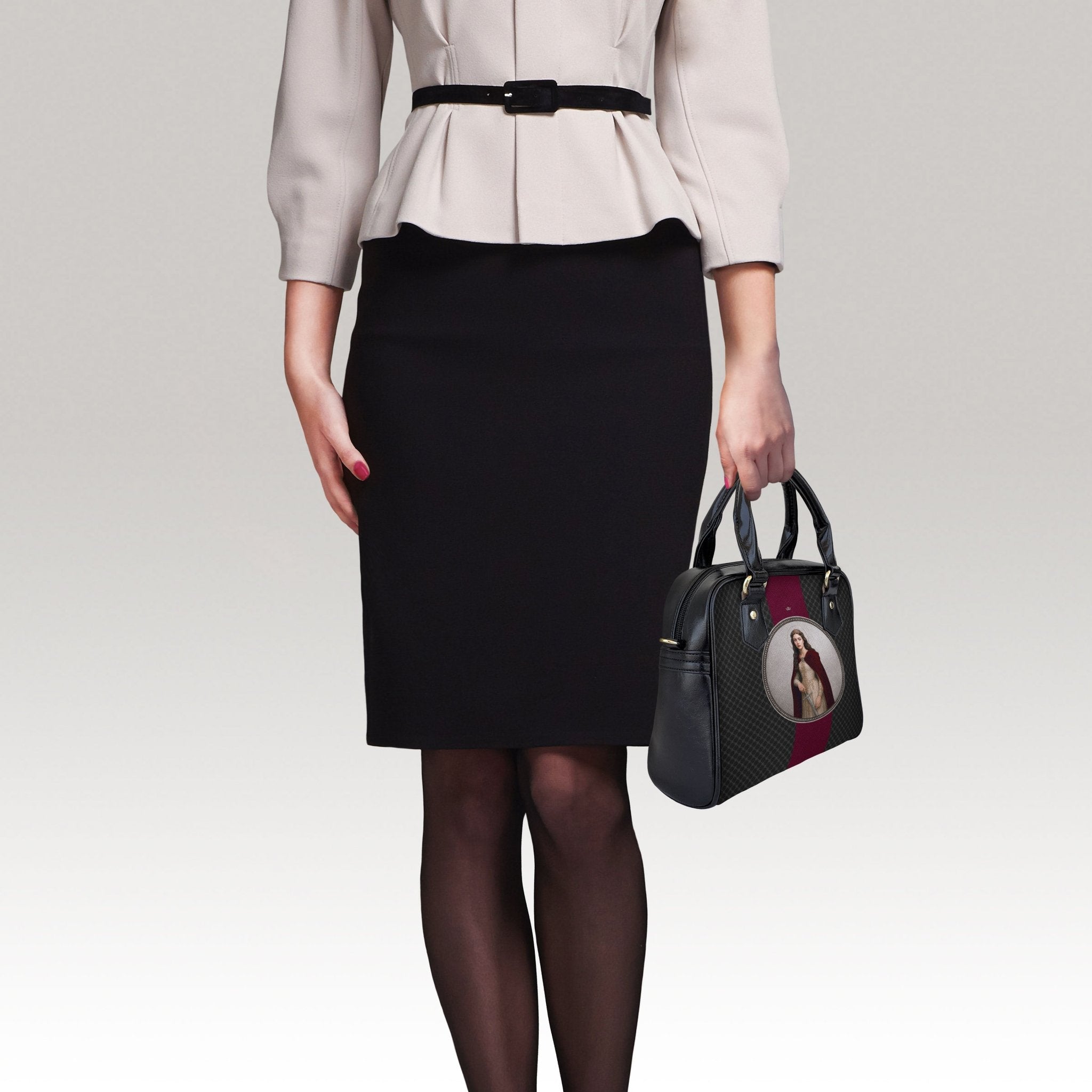 St. Dymphna Medallion Handbag - VENXARA®