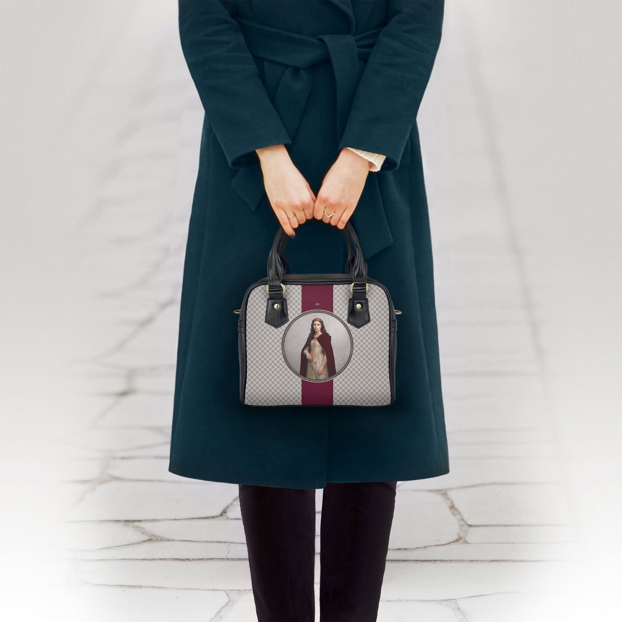 St. Dymphna Medallion Handbag - VENXARA®