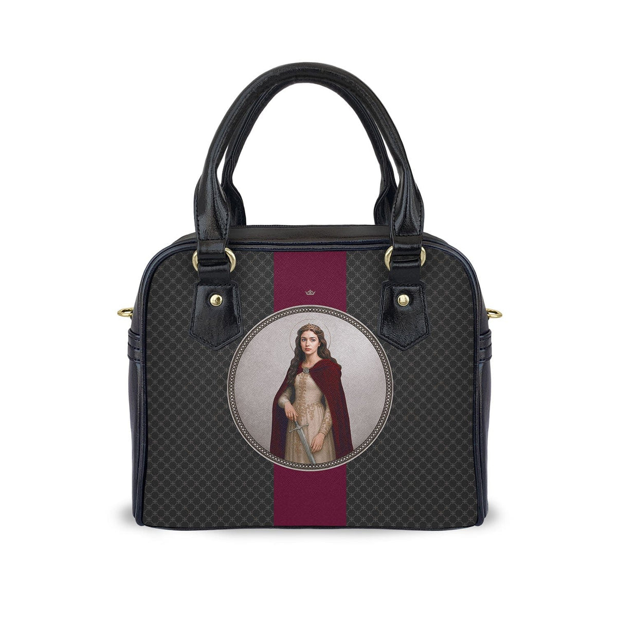 St. Dymphna Medallion Handbag Copyright VENXARA