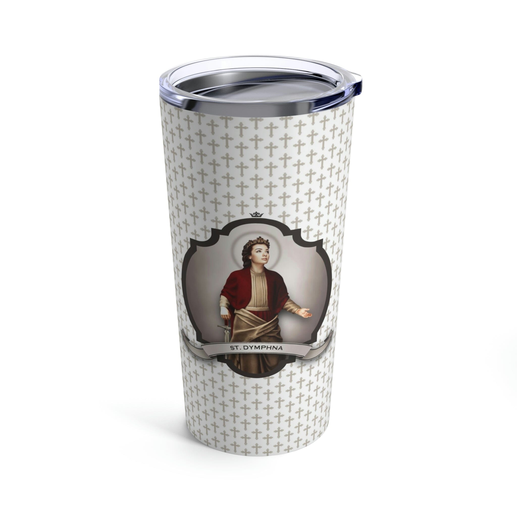 St. Dymphna Tumbler 20 oz.