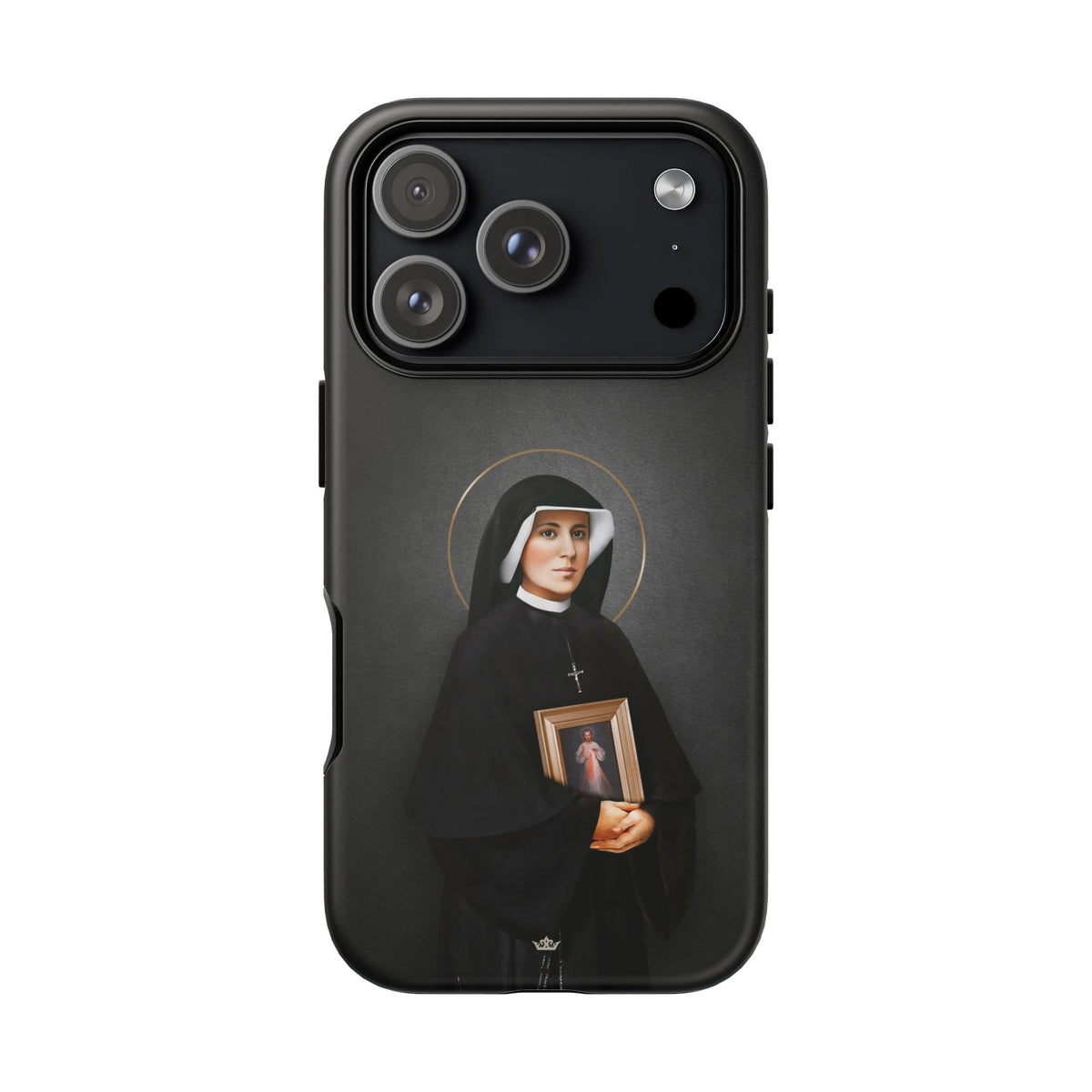 St. Faustina Hard Phone Case (Dark) Copyright VENXARA