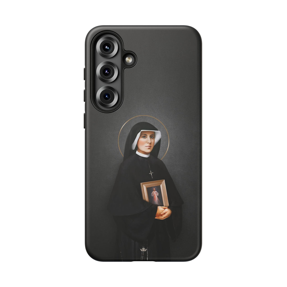 St. Faustina Hard Phone Case (Dark) Copyright VENXARA