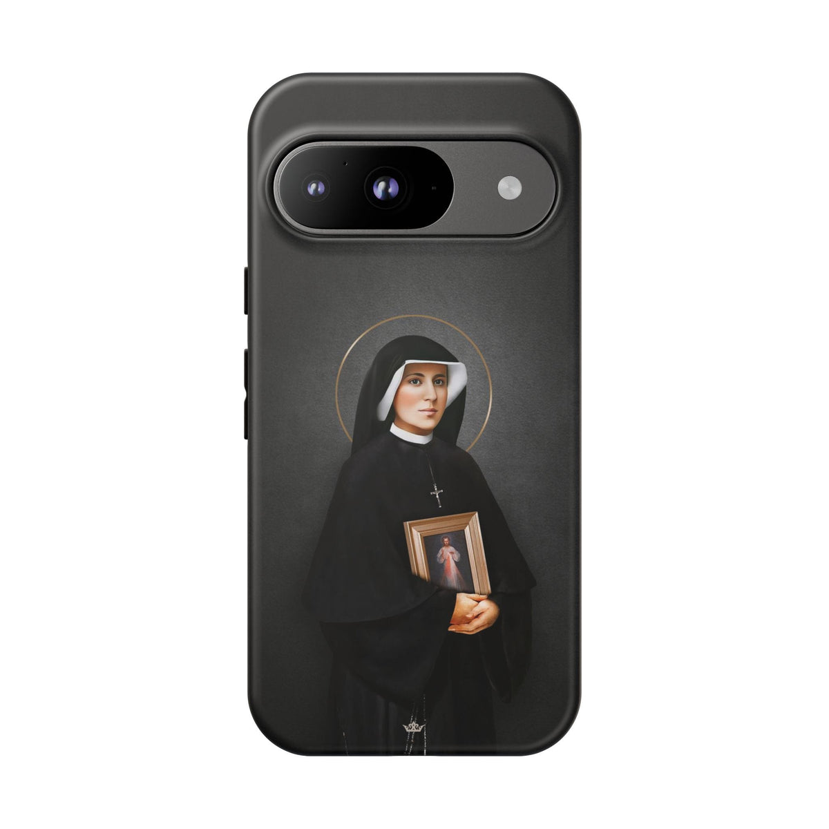 St. Faustina Hard Phone Case (Dark) Copyright VENXARA