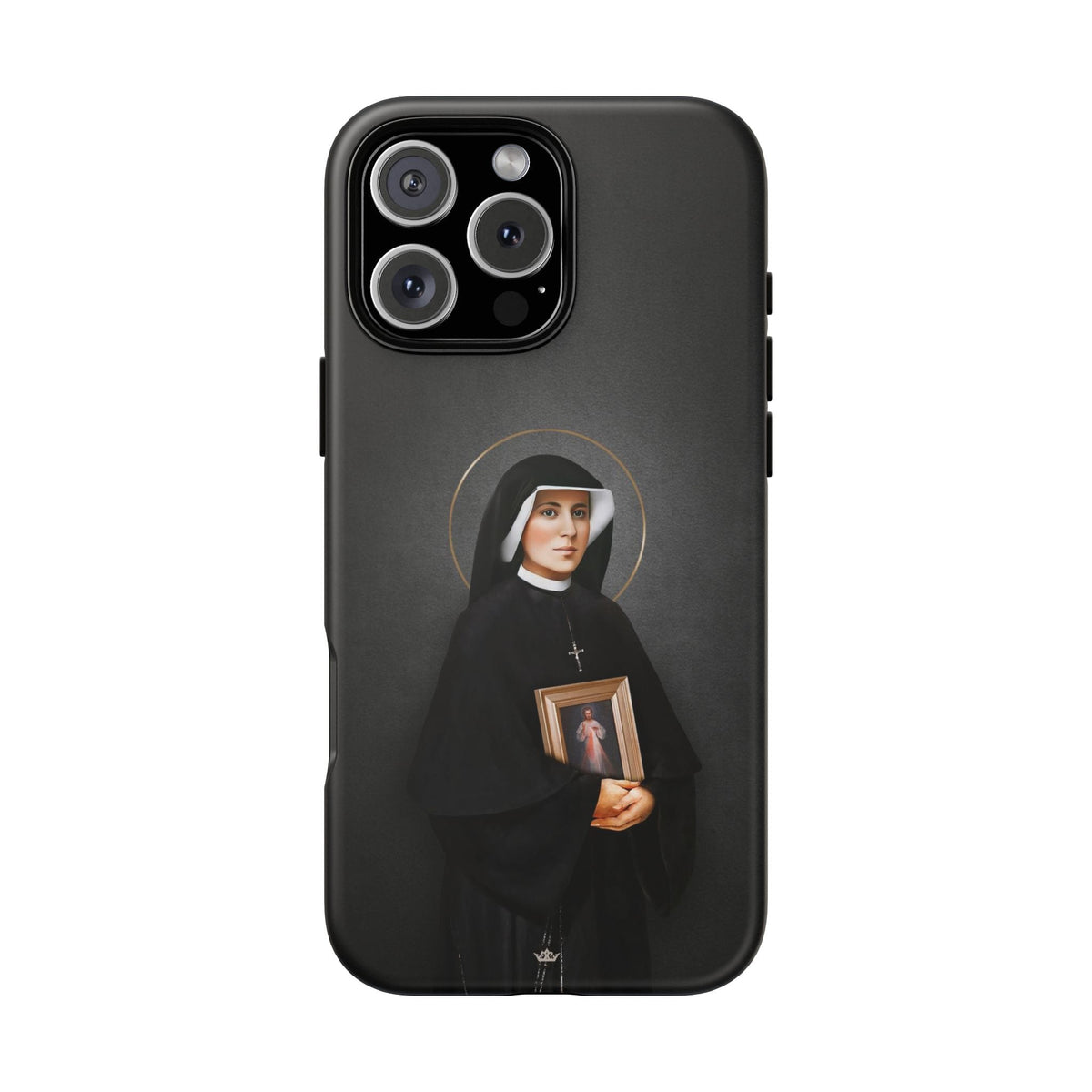 St. Faustina Hard Phone Case (Dark) Copyright VENXARA