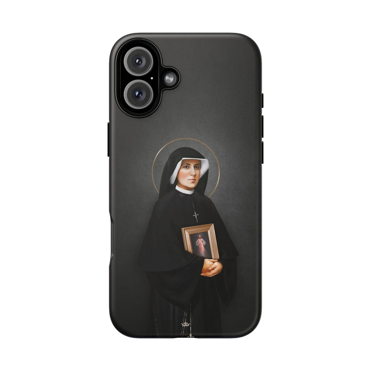 St. Faustina Hard Phone Case (Dark) Copyright VENXARA