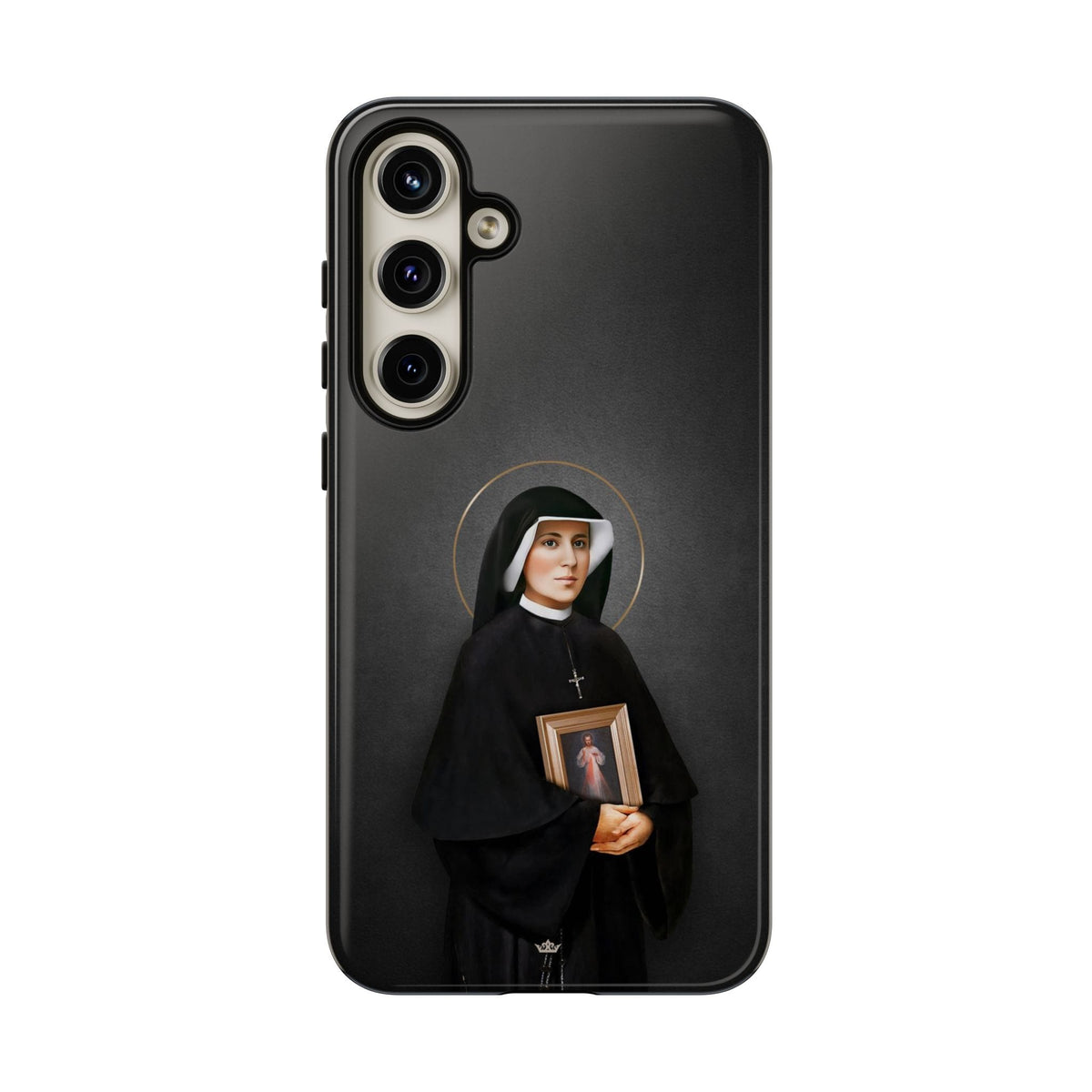 St. Faustina Hard Phone Case (Dark) Copyright VENXARA