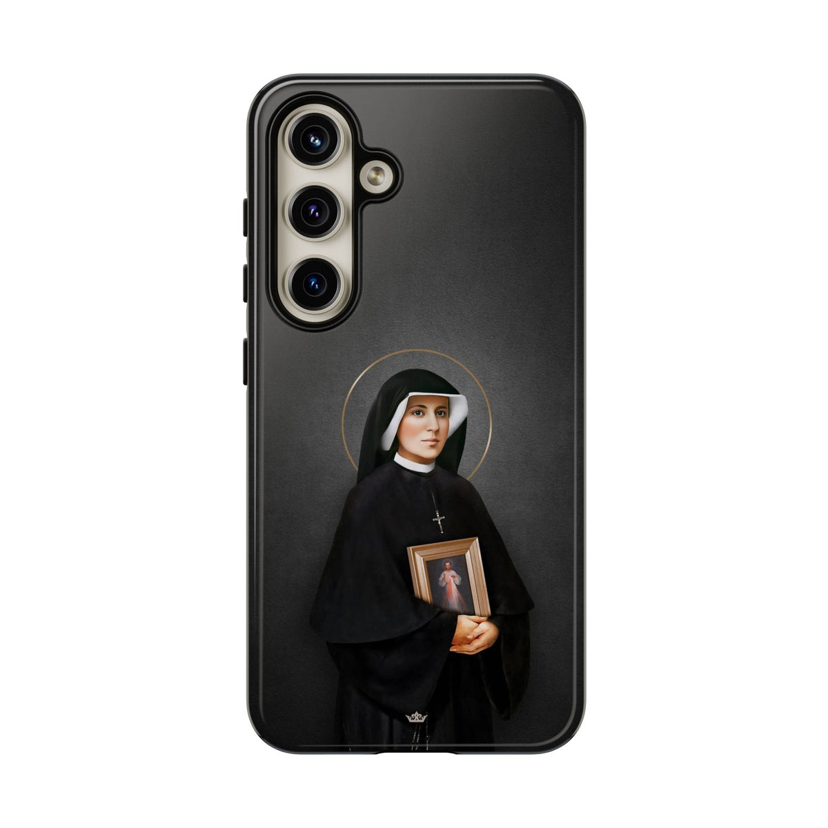 St. Faustina Hard Phone Case (Dark) Copyright VENXARA