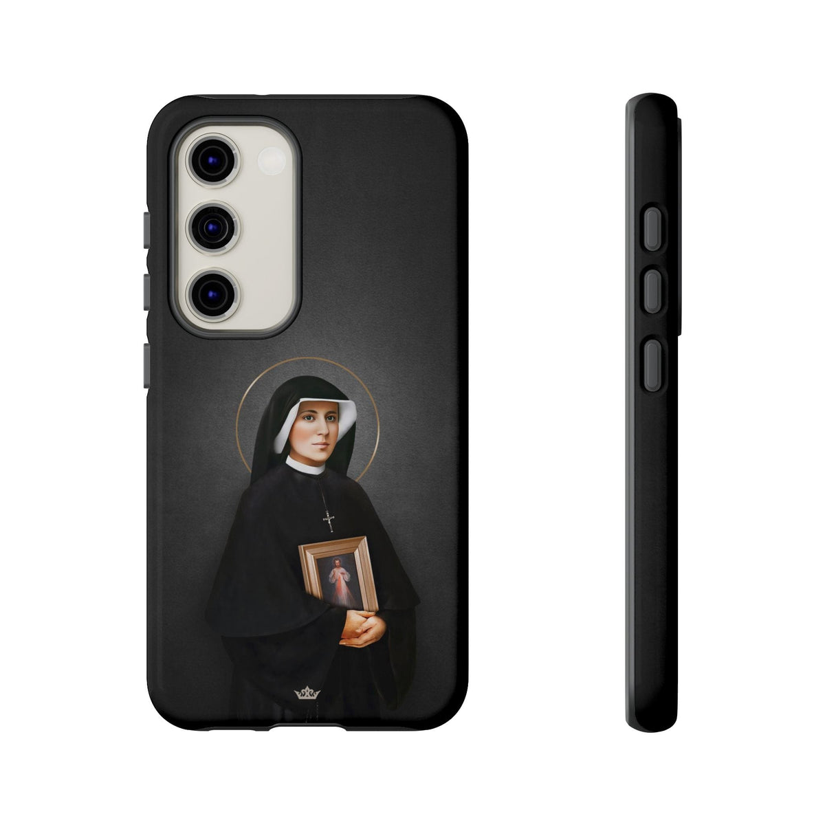 St. Faustina Hard Phone Case (Dark) Copyright VENXARA