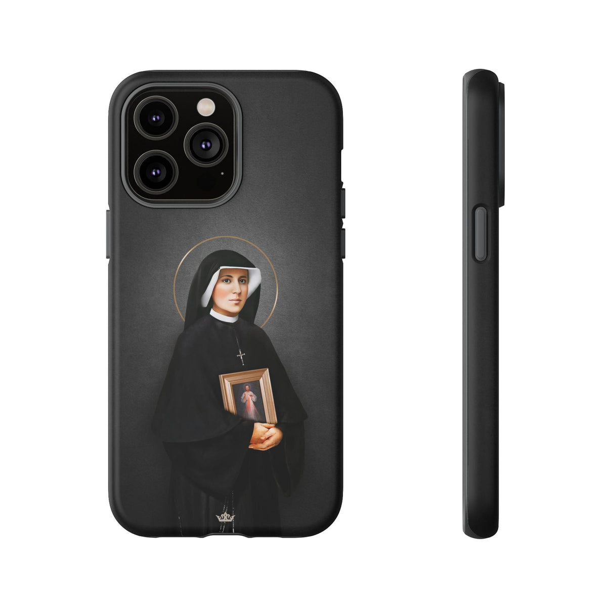St. Faustina Hard Phone Case (Dark) Copyright VENXARA