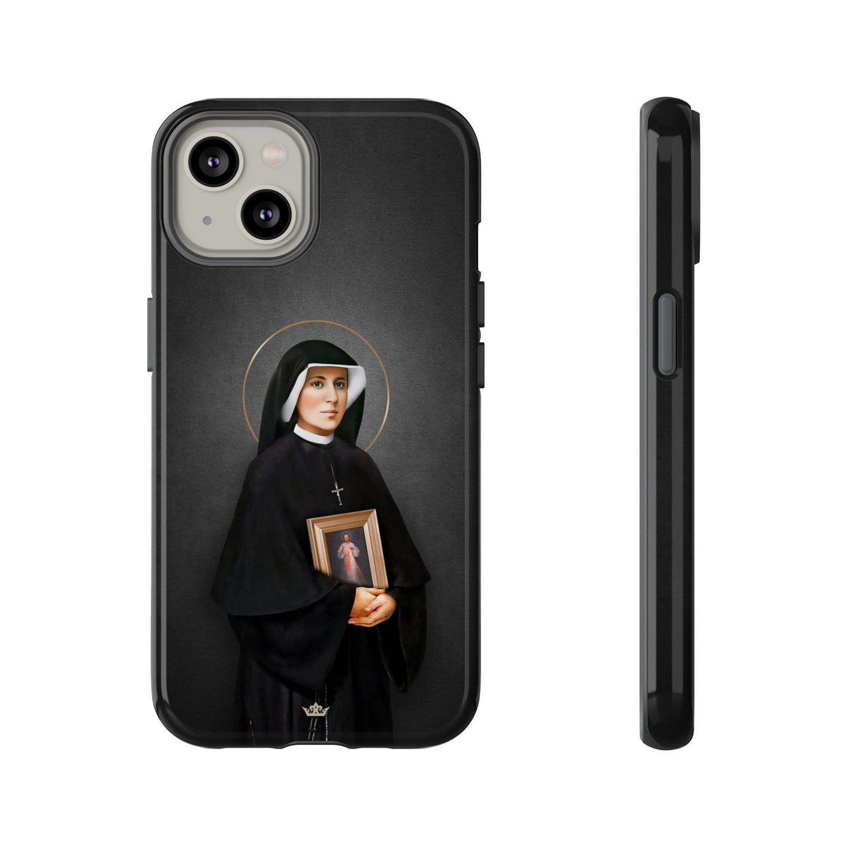 St. Faustina Hard Phone Case (Dark) Copyright VENXARA