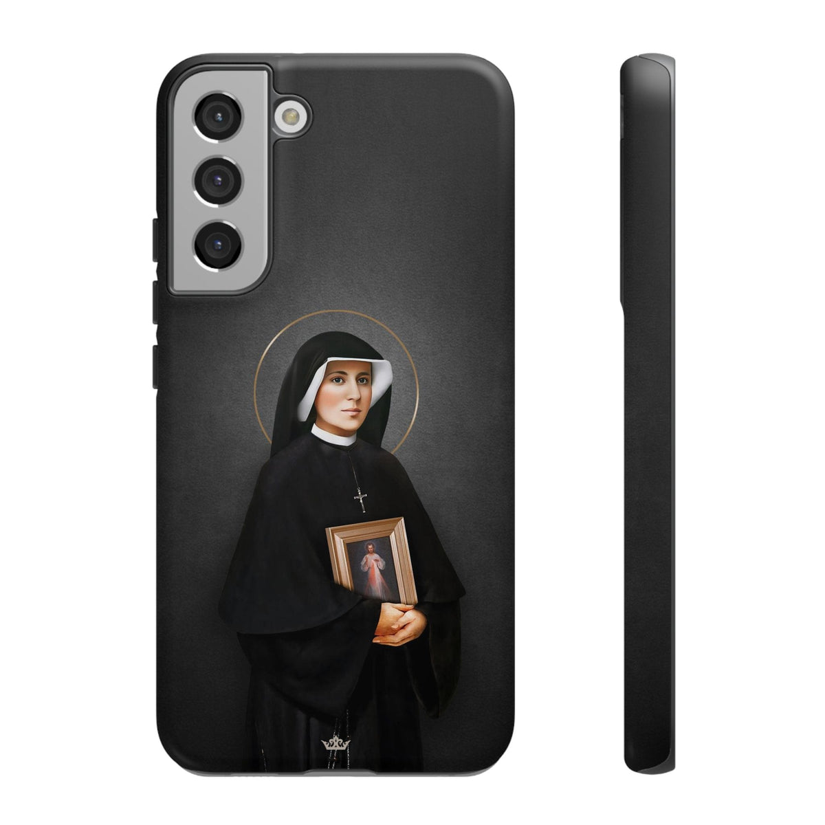 St. Faustina Hard Phone Case (Dark) Copyright VENXARA