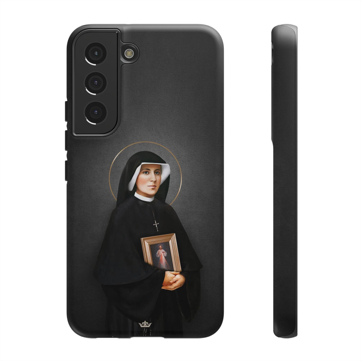 St. Faustina Hard Phone Case (Dark) Copyright VENXARA
