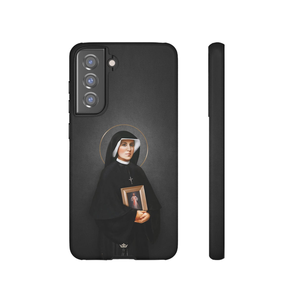 St. Faustina Hard Phone Case (Dark) Copyright VENXARA