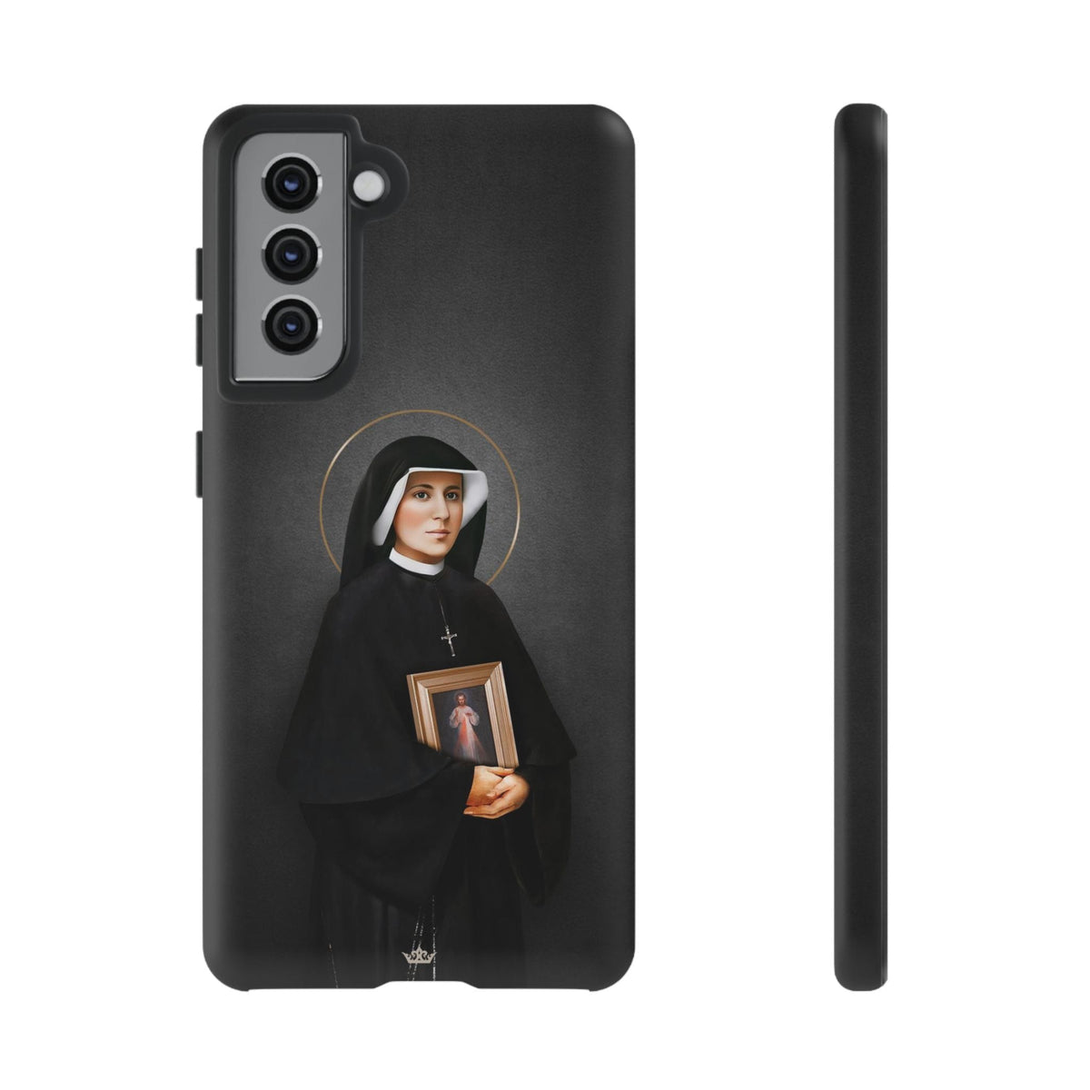 St. Faustina Hard Phone Case (Dark) Copyright VENXARA