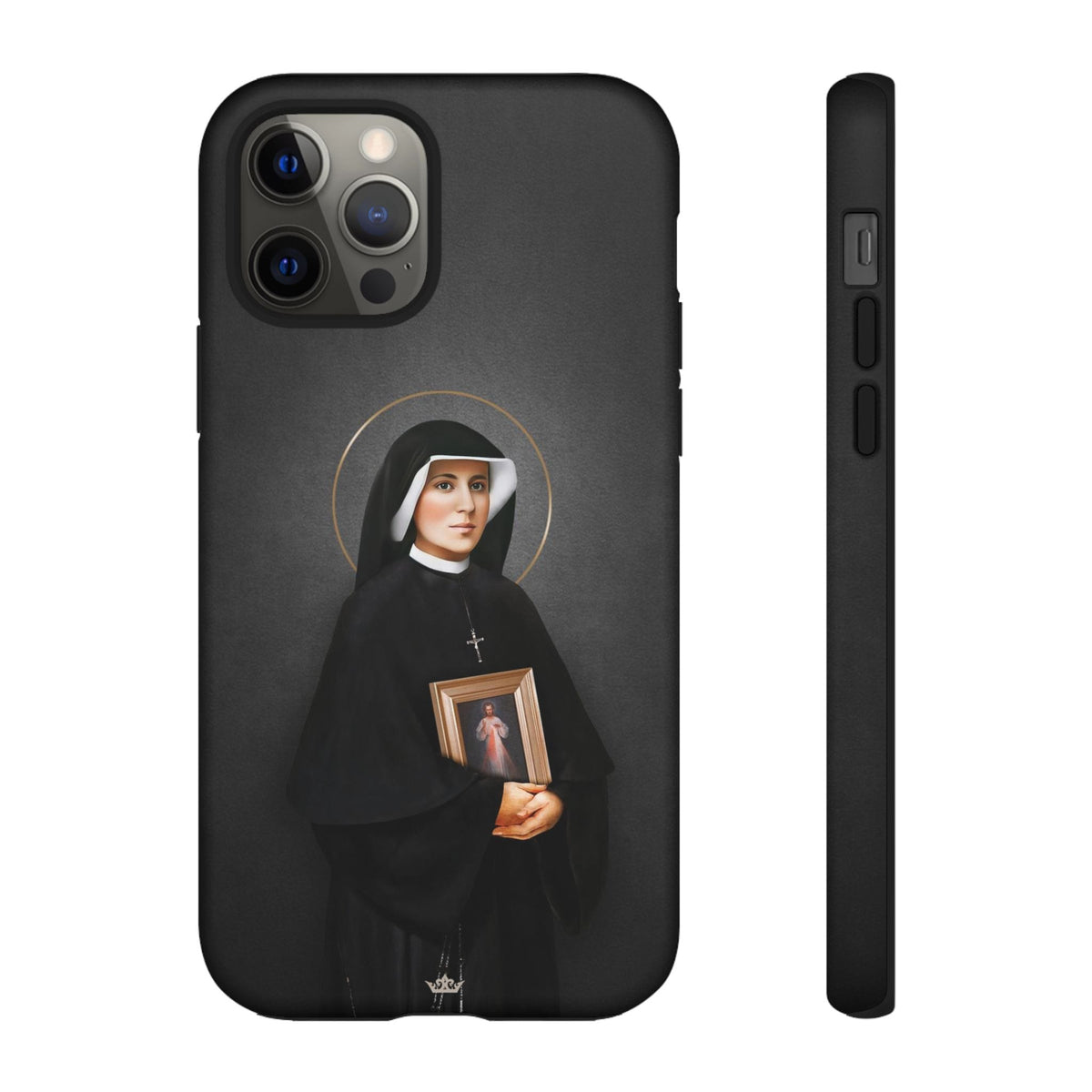 St. Faustina Hard Phone Case (Dark) Copyright VENXARA