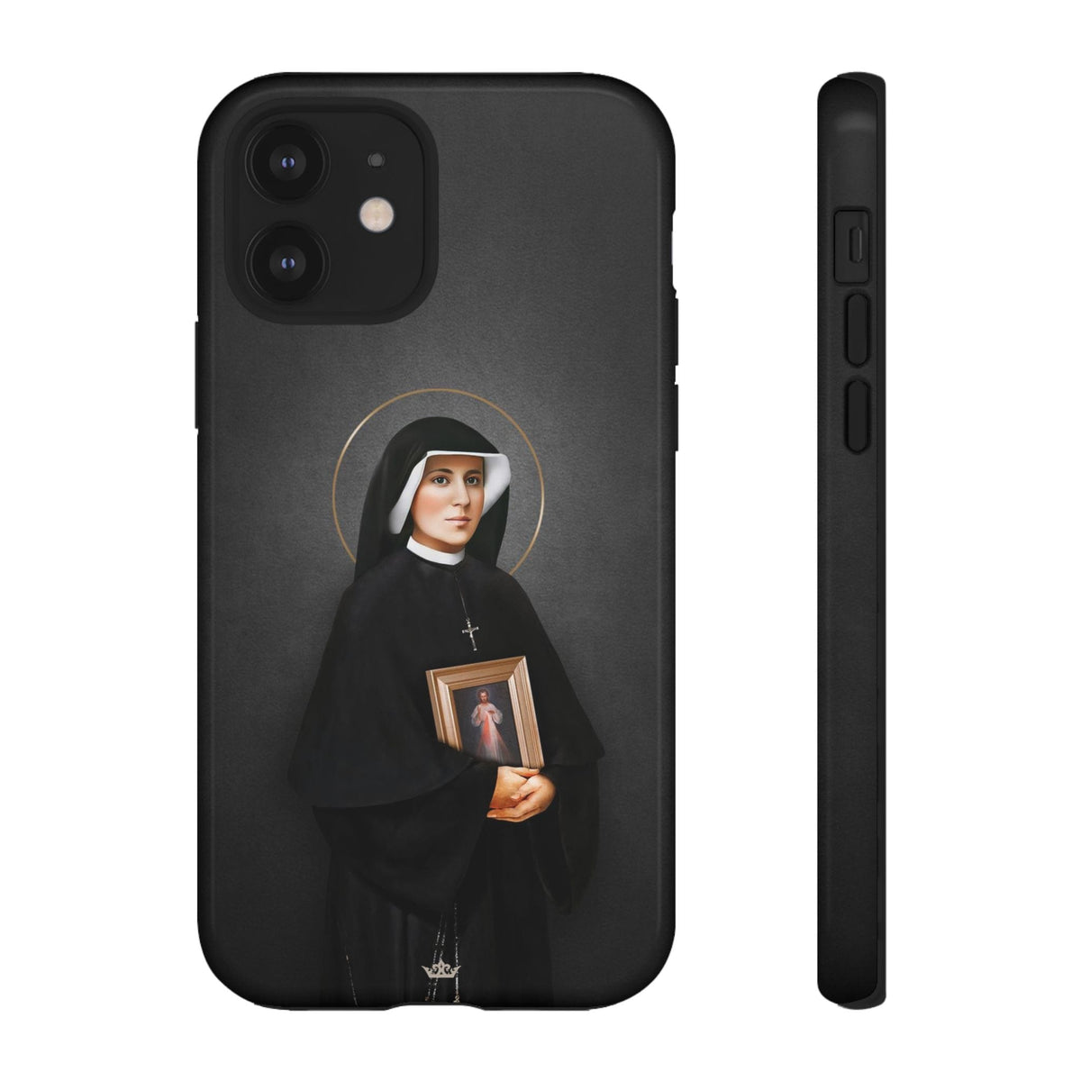 St. Faustina Hard Phone Case (Dark) Copyright VENXARA