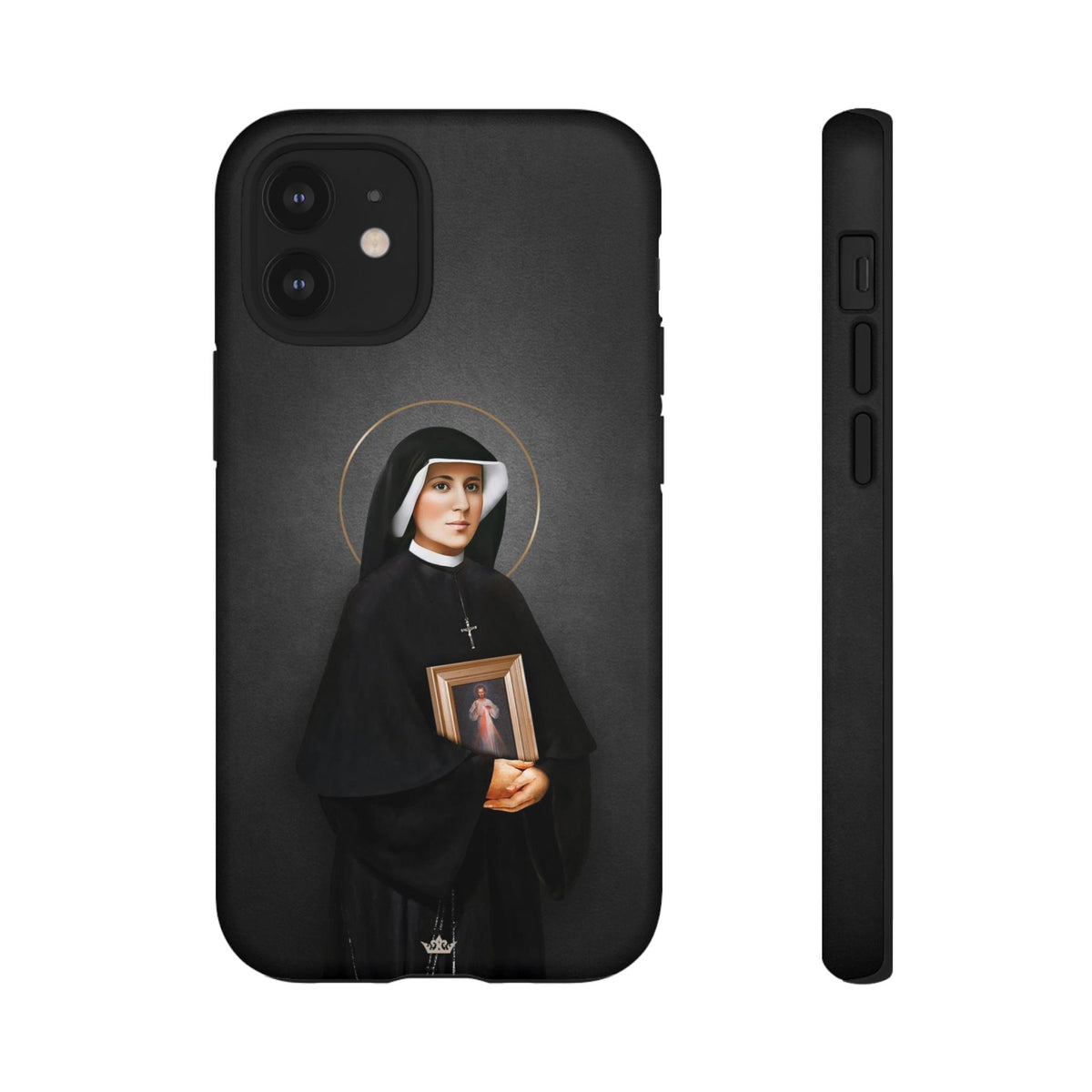 St. Faustina Hard Phone Case (Dark) Copyright VENXARA
