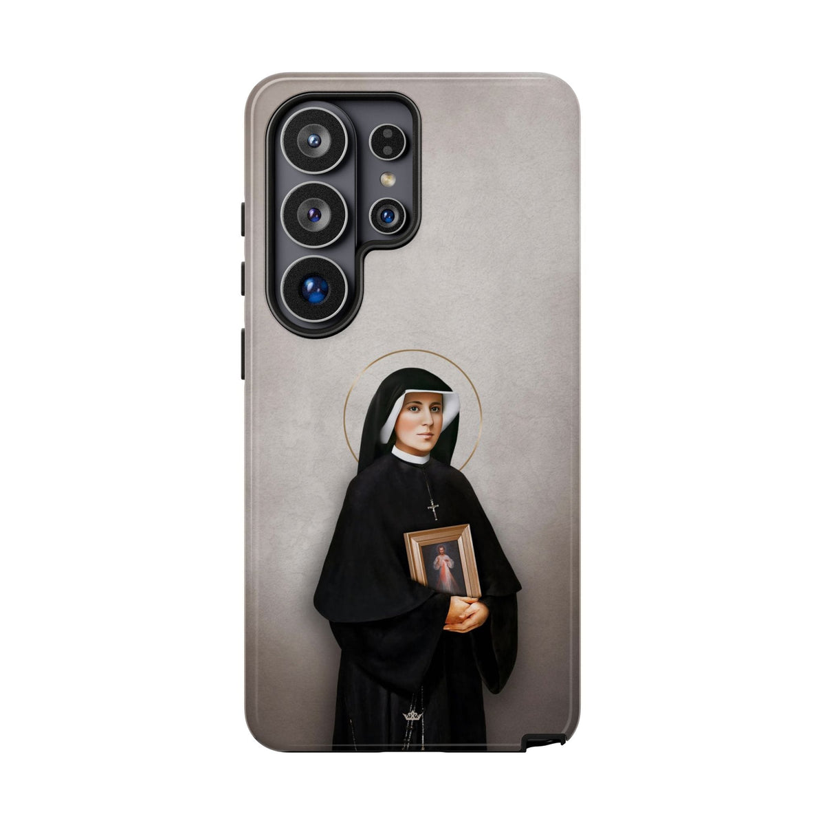 St. Faustina Hard Phone Case (Light) Copyright VENXARA