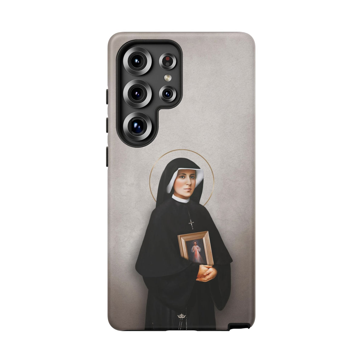 St. Faustina Hard Phone Case (Light) Copyright VENXARA