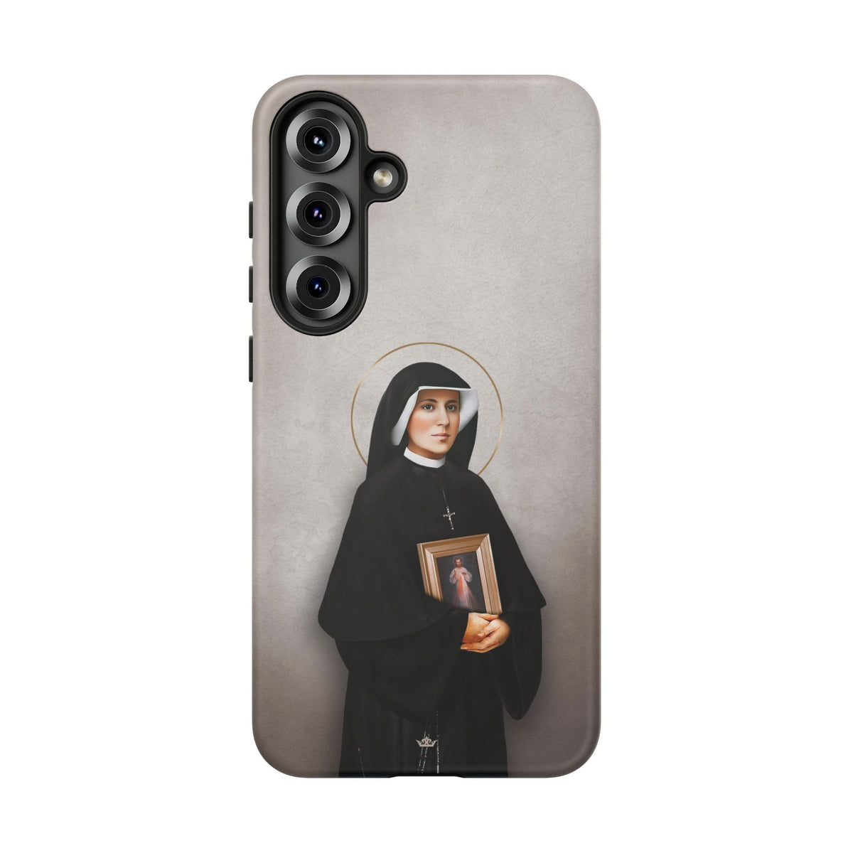 St. Faustina Hard Phone Case (Light) Copyright VENXARA