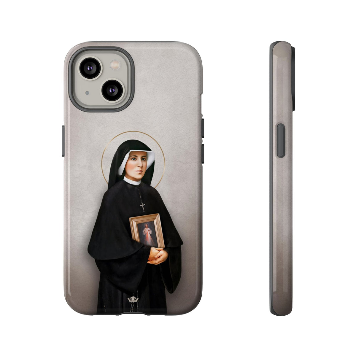 St. Faustina Hard Phone Case (Light) Copyright VENXARA