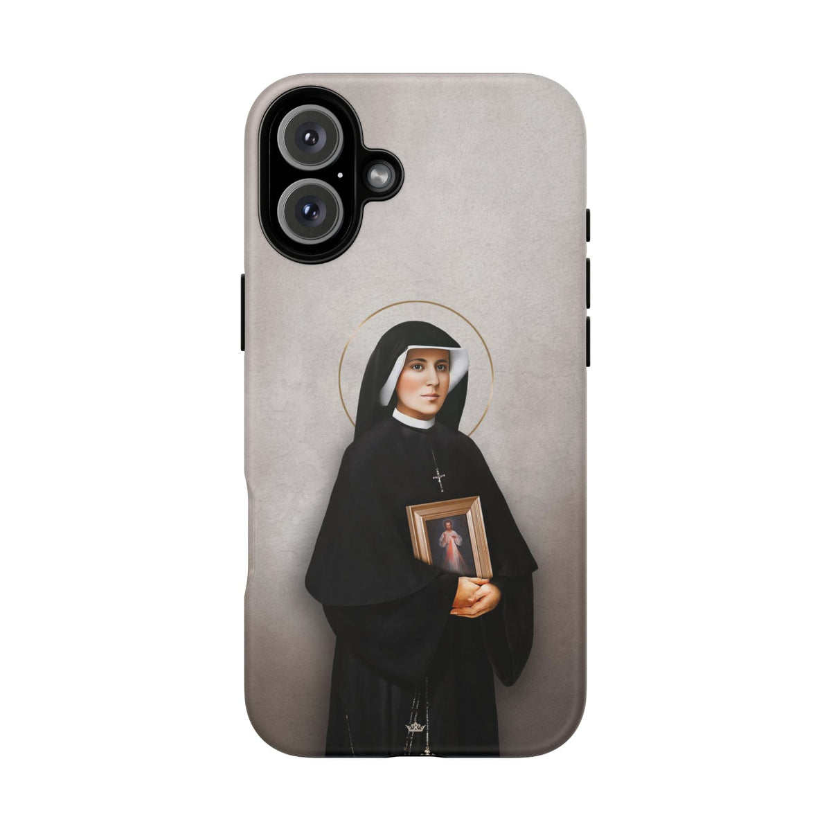 St. Faustina Hard Phone Case (Light) Copyright VENXARA