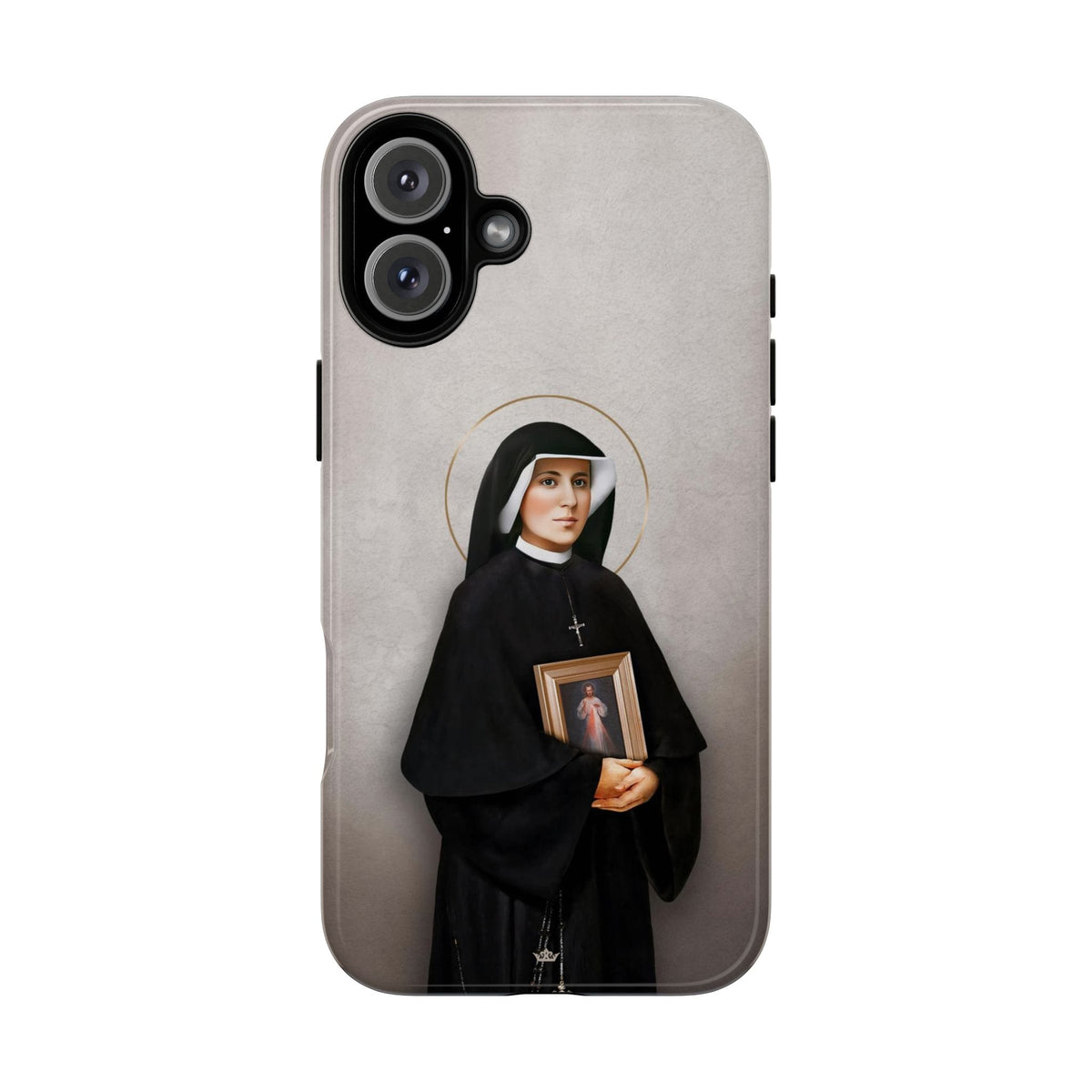 St. Faustina Hard Phone Case (Light) Copyright VENXARA