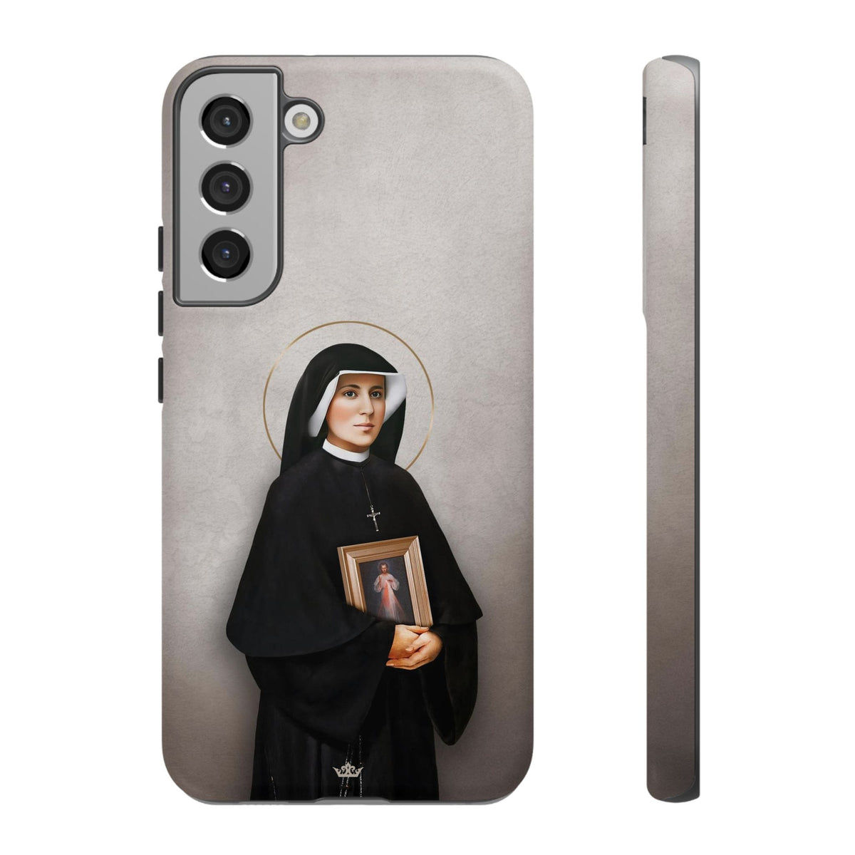 St. Faustina Hard Phone Case (Light) Copyright VENXARA