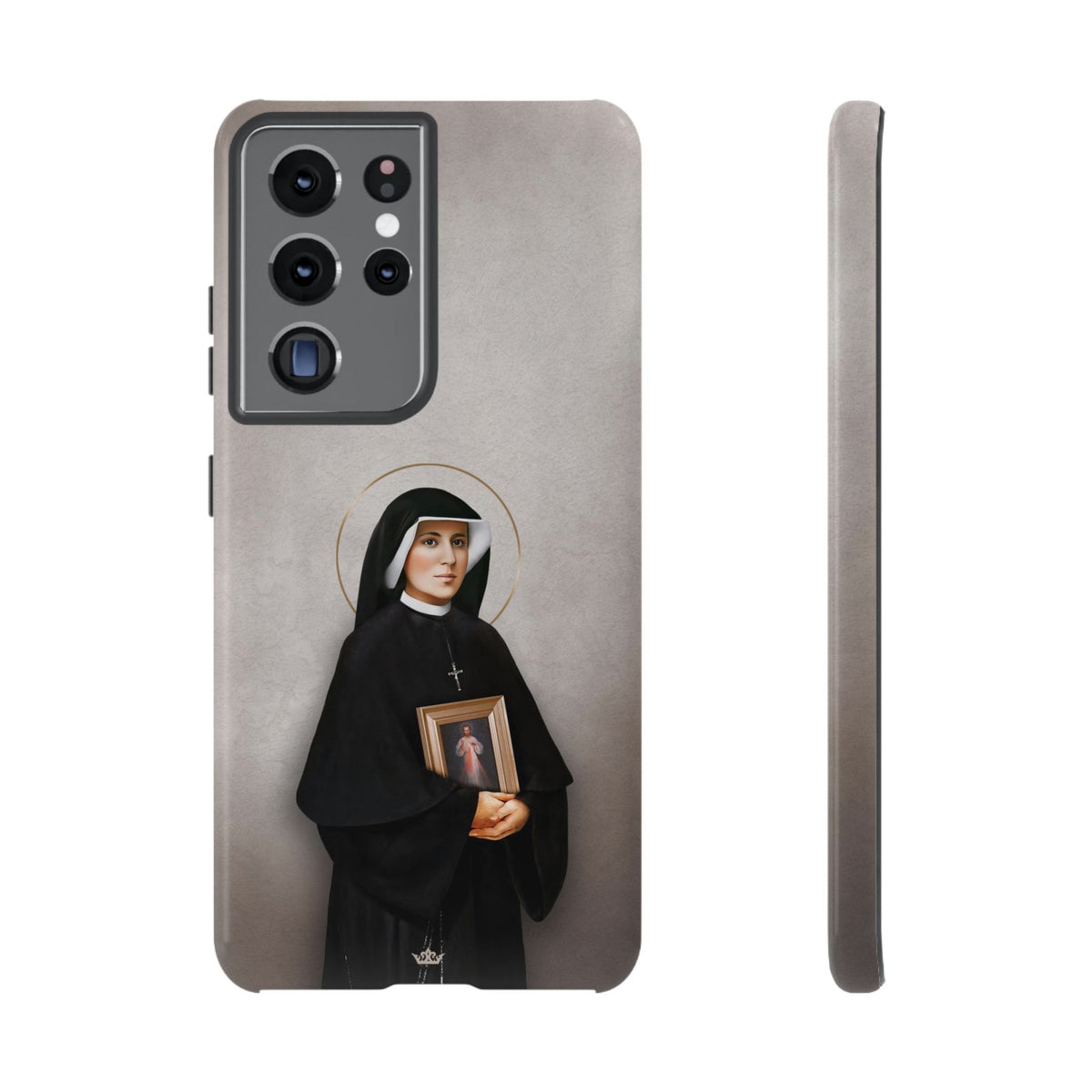St. Faustina Hard Phone Case (Light) Copyright VENXARA