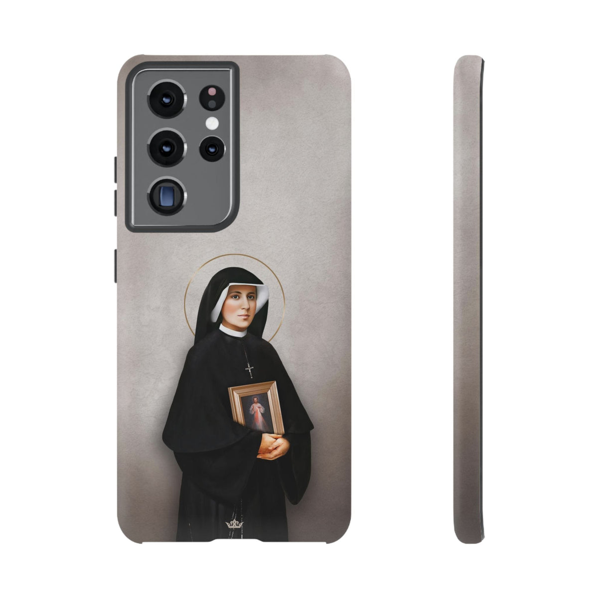 St. Faustina Hard Phone Case (Light) Copyright VENXARA