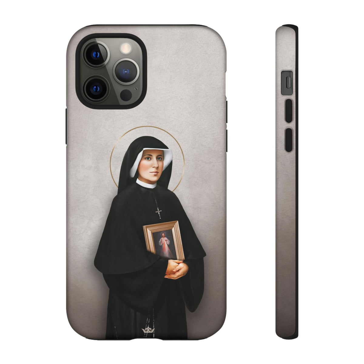 St. Faustina Hard Phone Case (Light) Copyright VENXARA