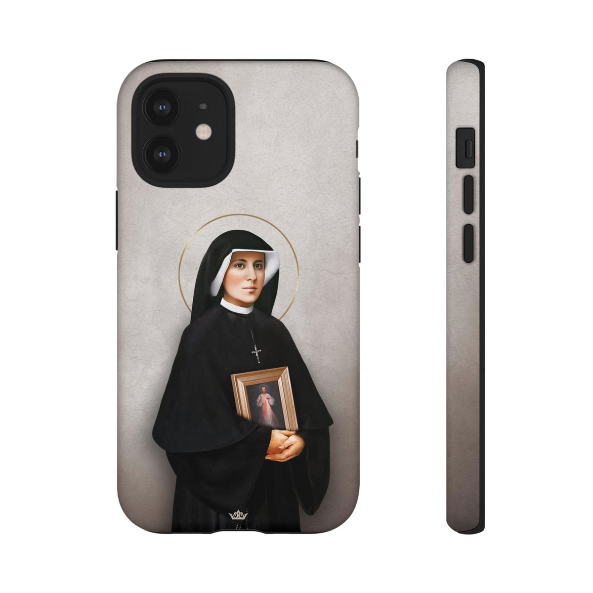 St. Faustina Hard Phone Case (Light) Copyright VENXARA