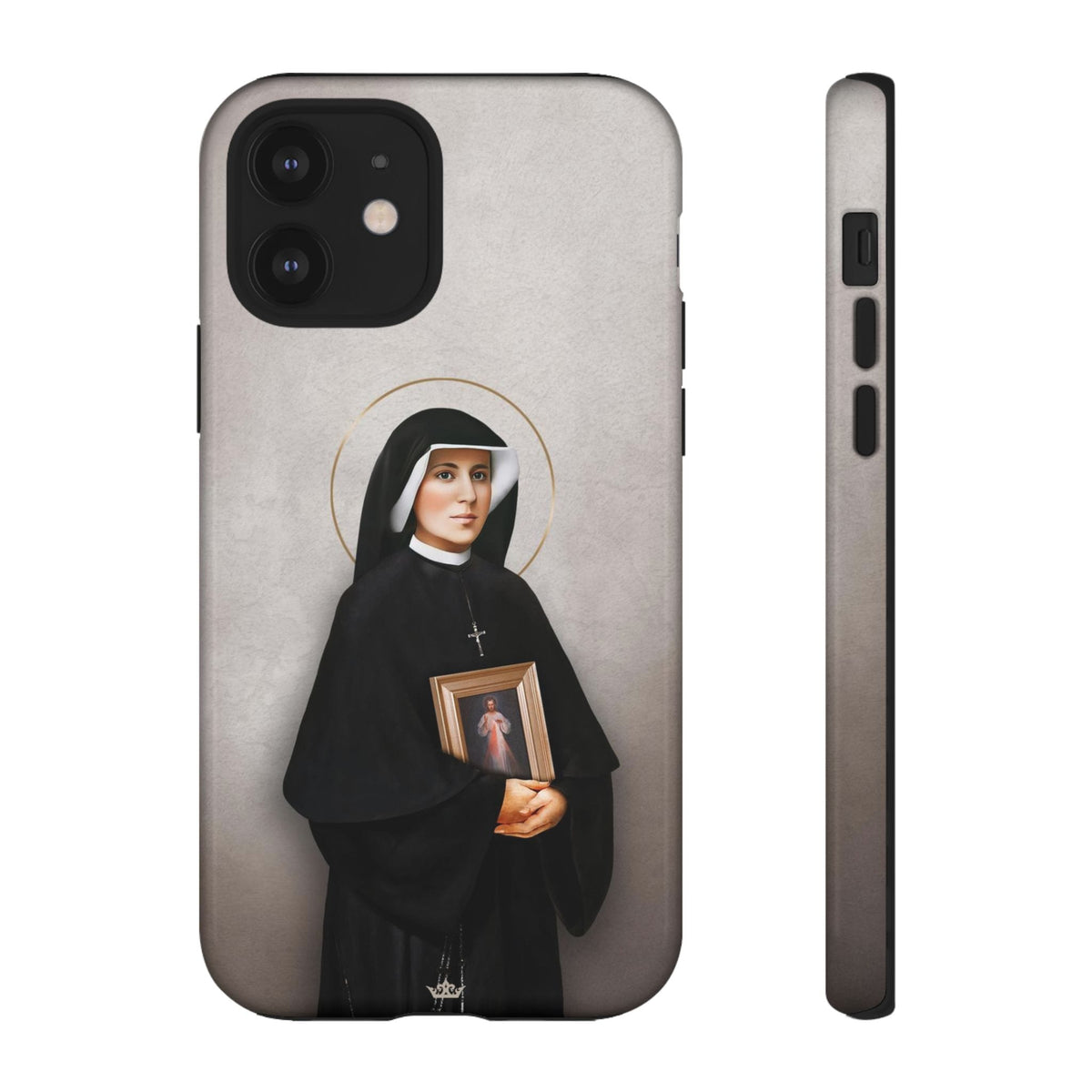 St. Faustina Hard Phone Case (Light) Copyright VENXARA