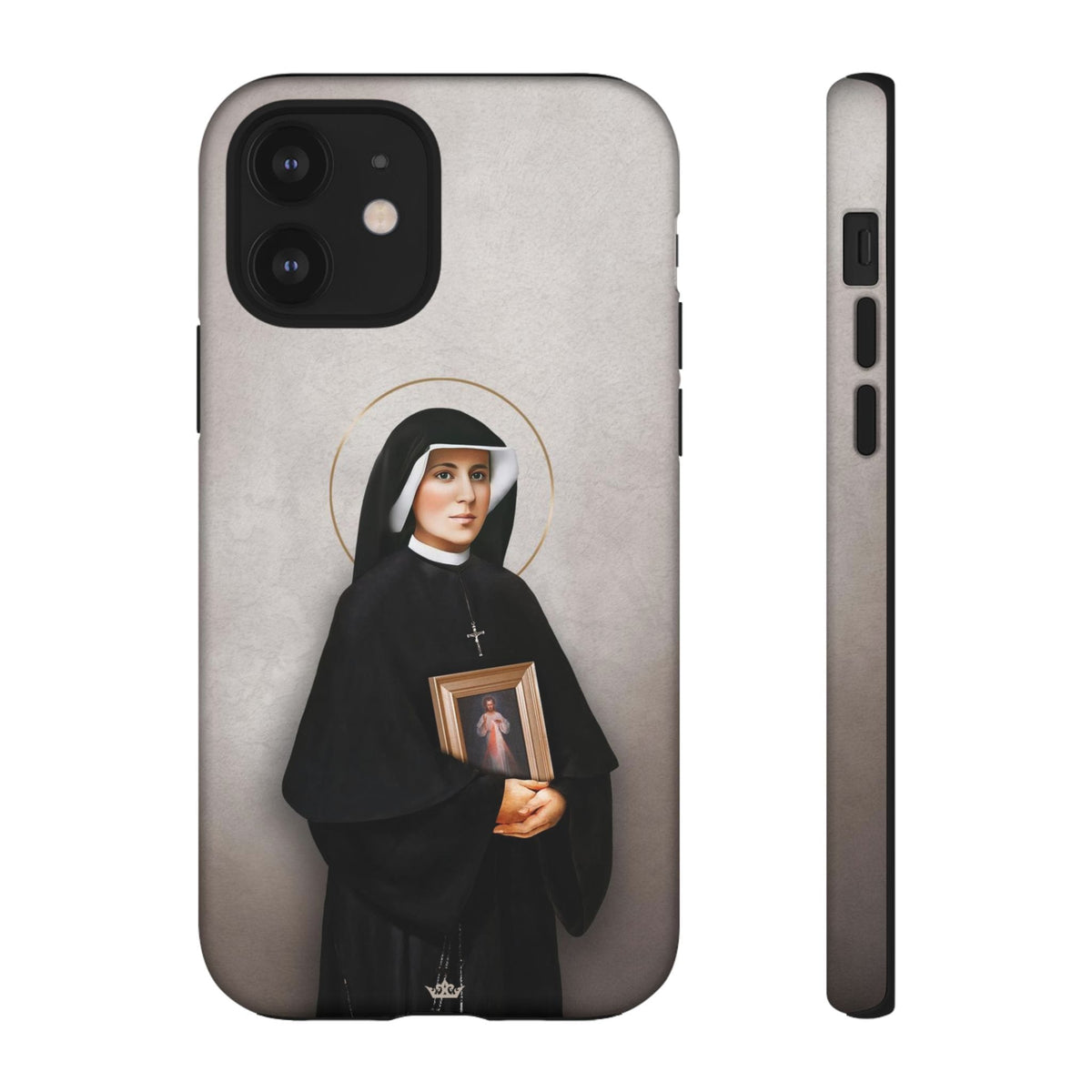 St. Faustina Hard Phone Case (Light) Copyright VENXARA