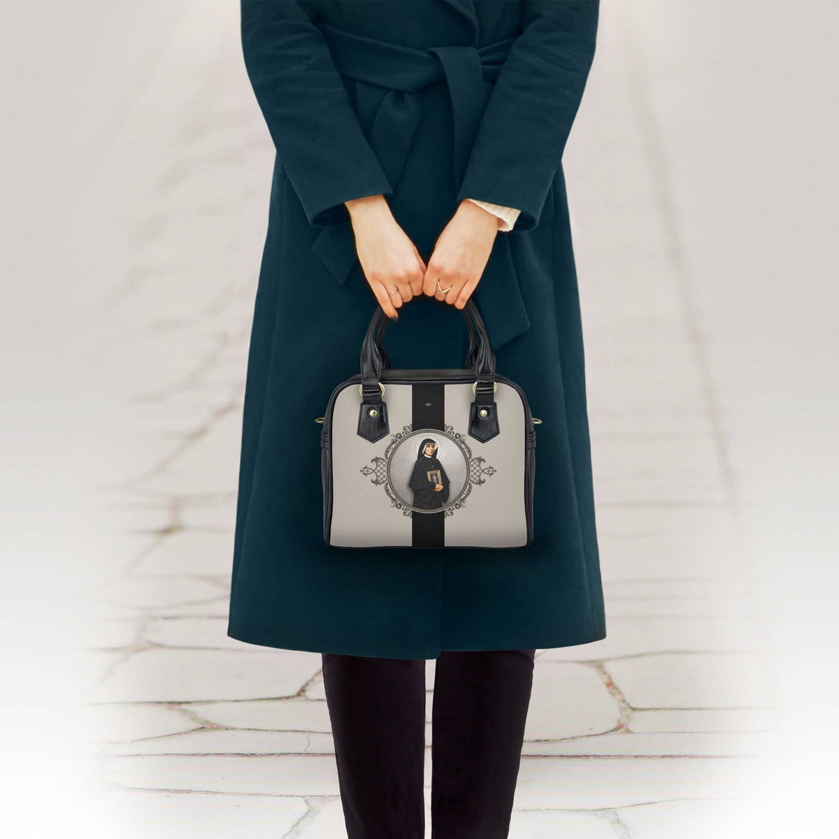 St. Faustina Medallion Handbag Copyright VENXARA