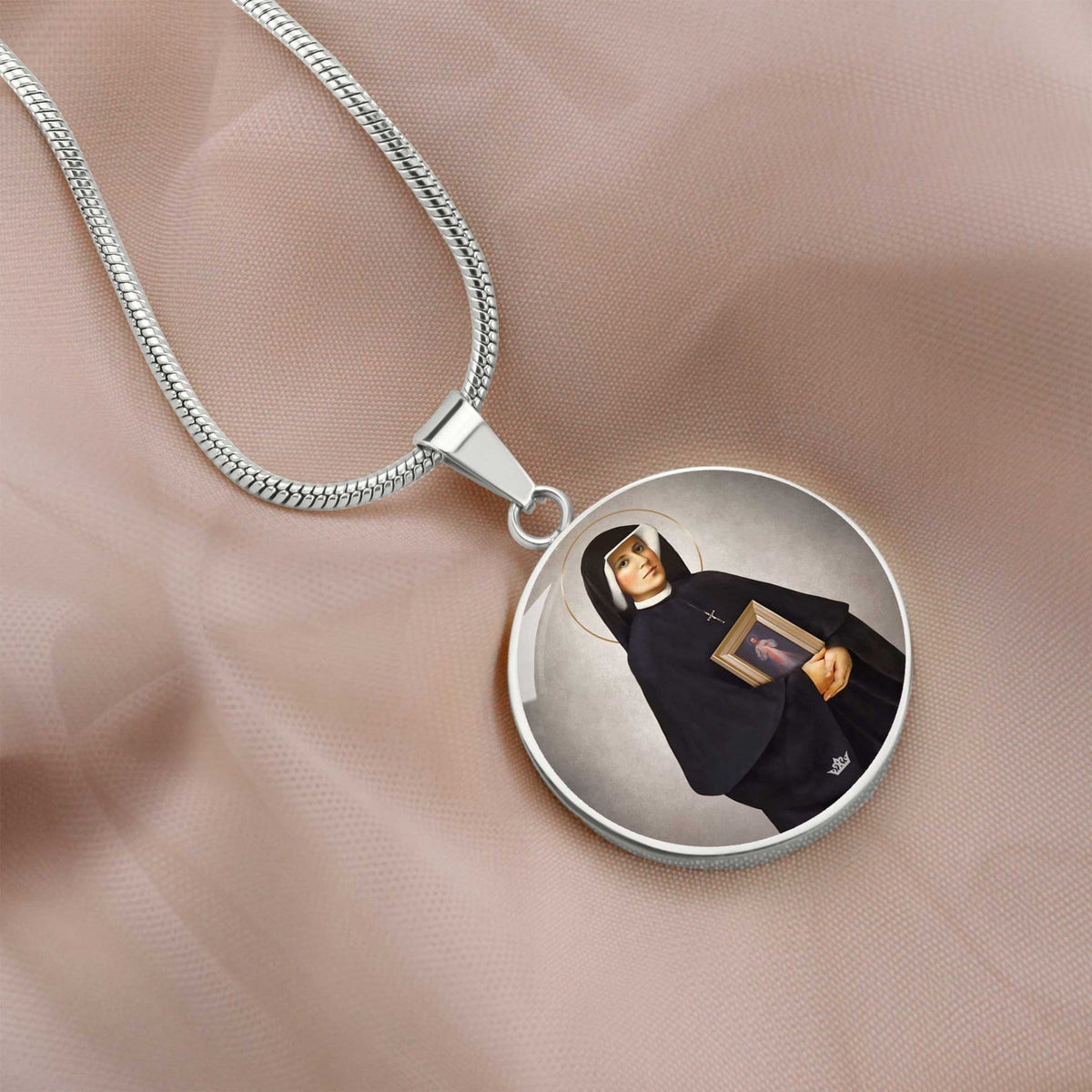 St. Faustina Pendant Necklace Copyright VENXARA