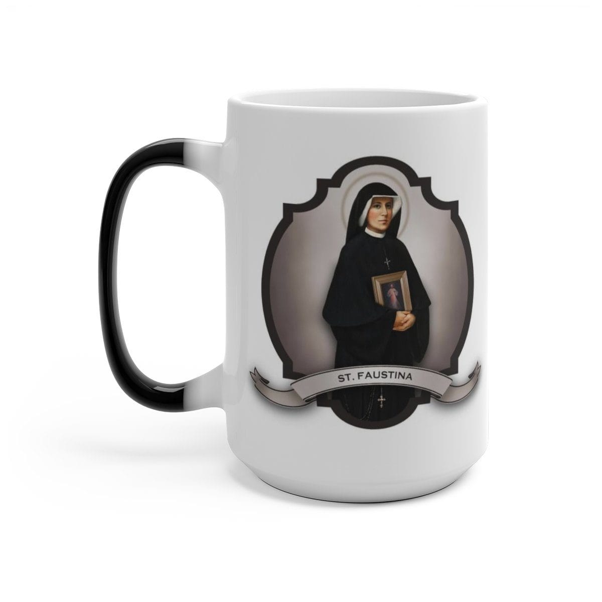 St. Faustina Transitional Mug Copyright VENXARA