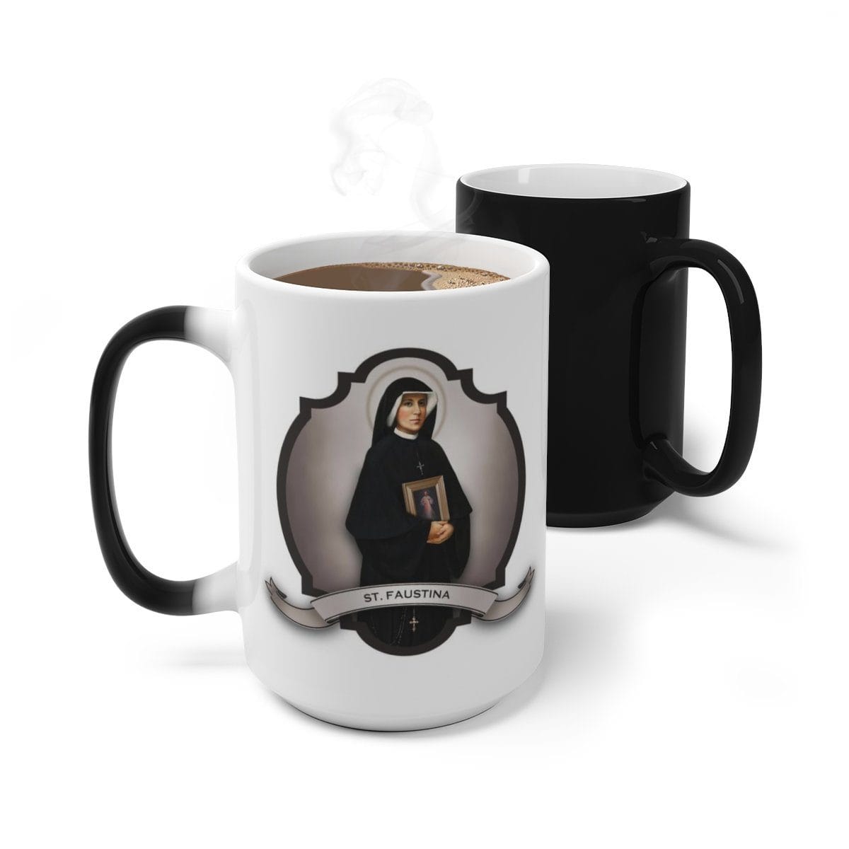 St. Faustina Transitional Mug Copyright VENXARA