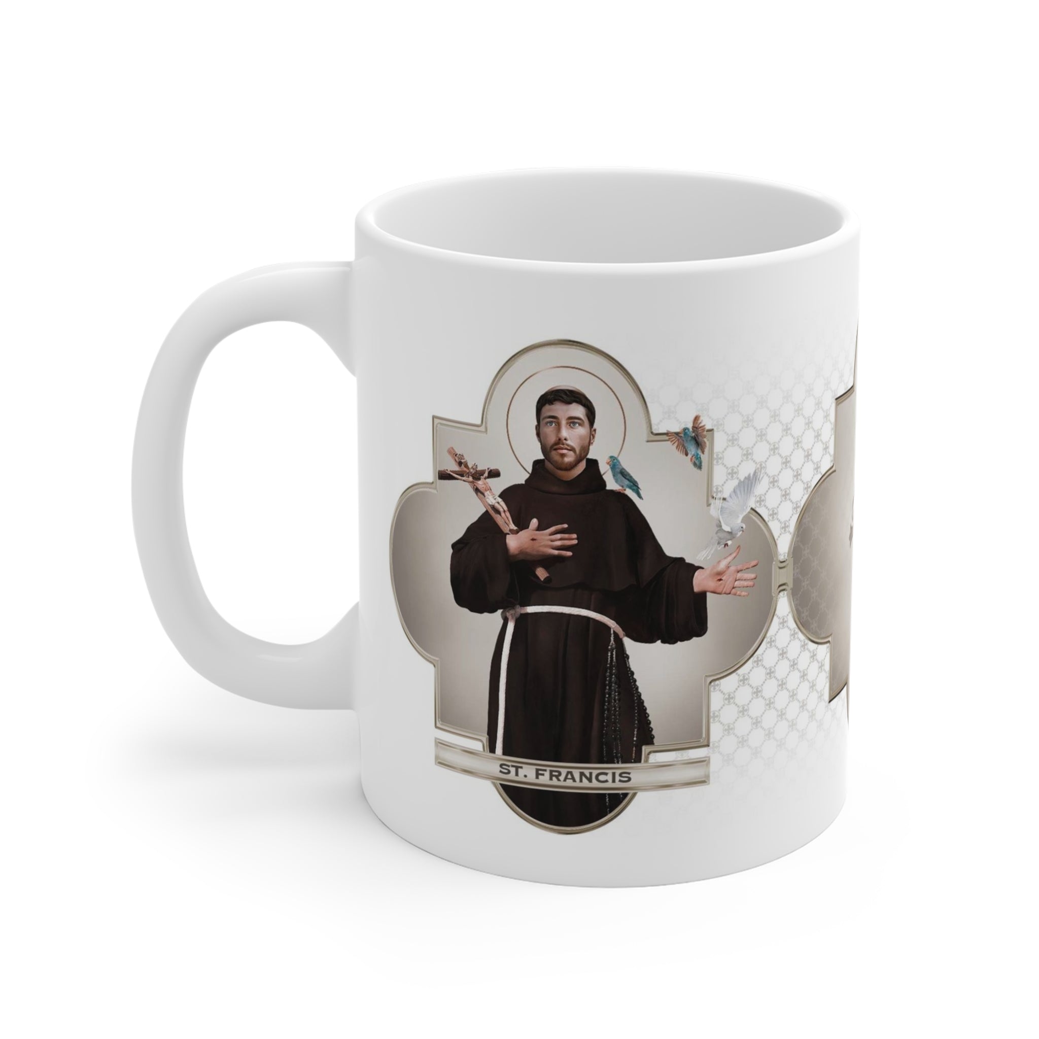 St. Francis of Assisi Ceramic Mug - VENXARA®