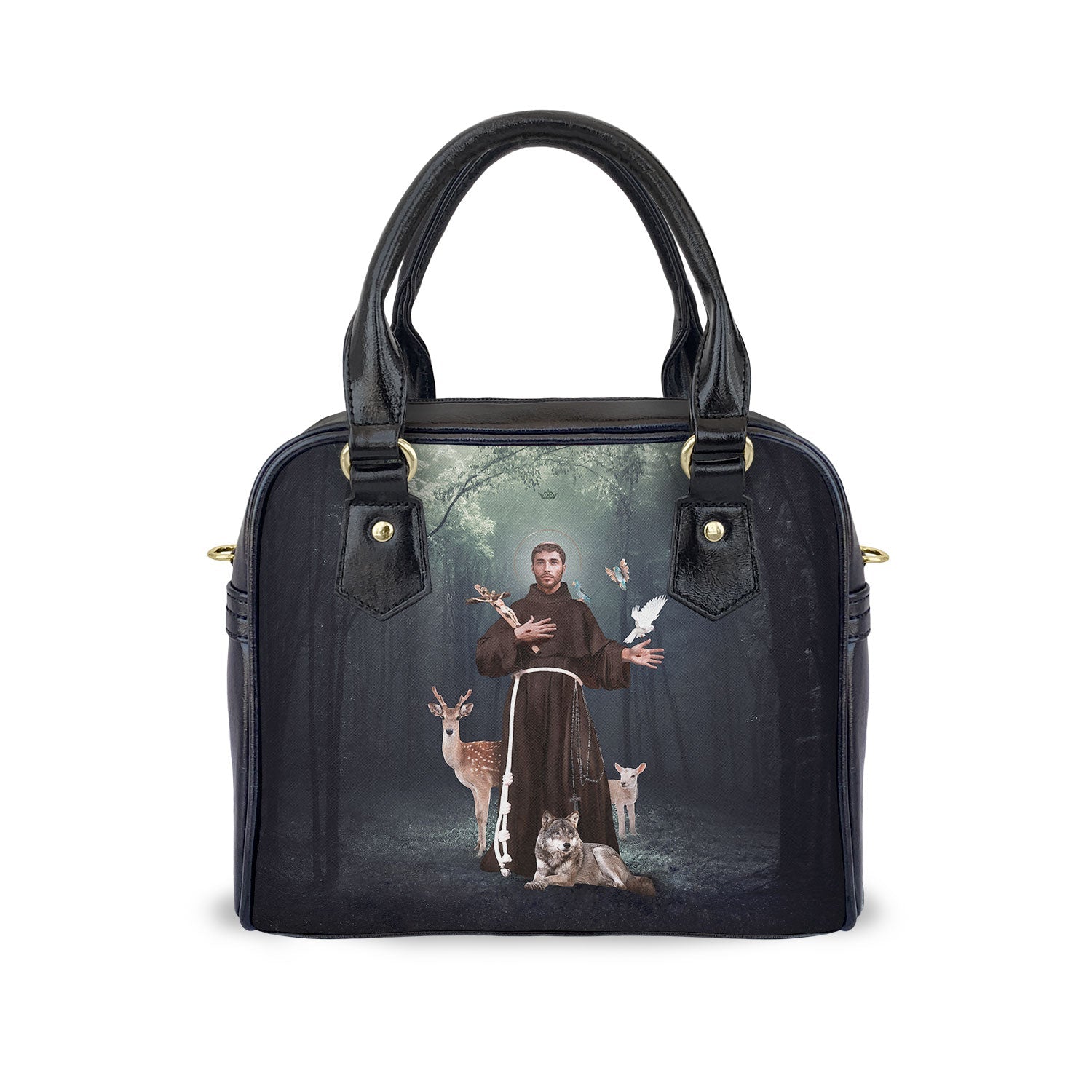 St. Francis of Assisi Handbag (Forest) - VENXARA