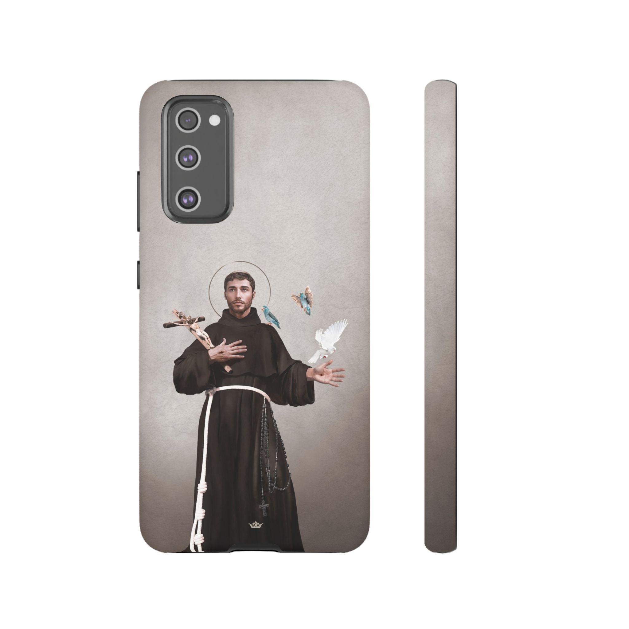 St. Francis of Assisi Hard Phone Case (Light) - VENXARA®