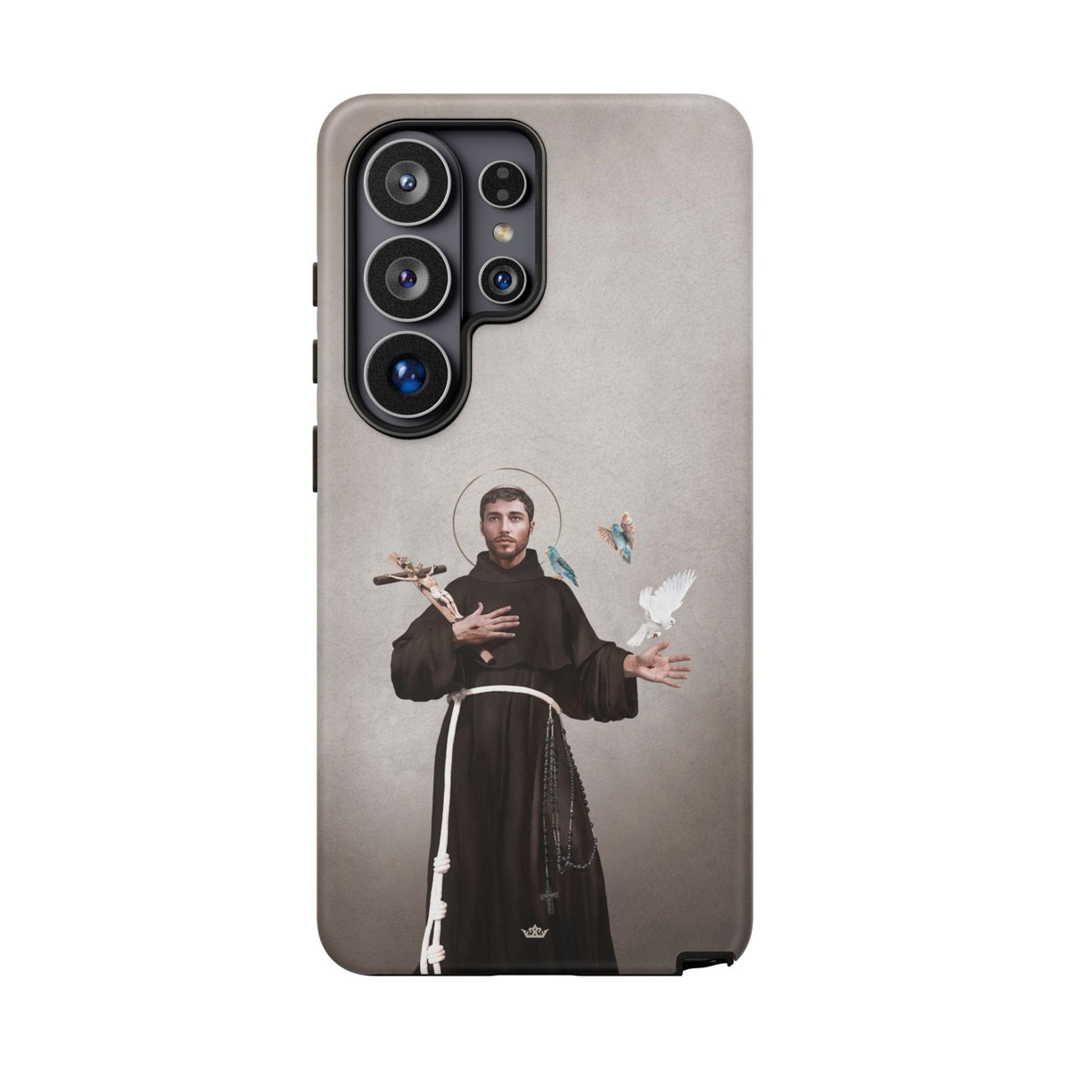 St. Francis of Assisi Hard Phone Case (Light) Copyright VENXARA