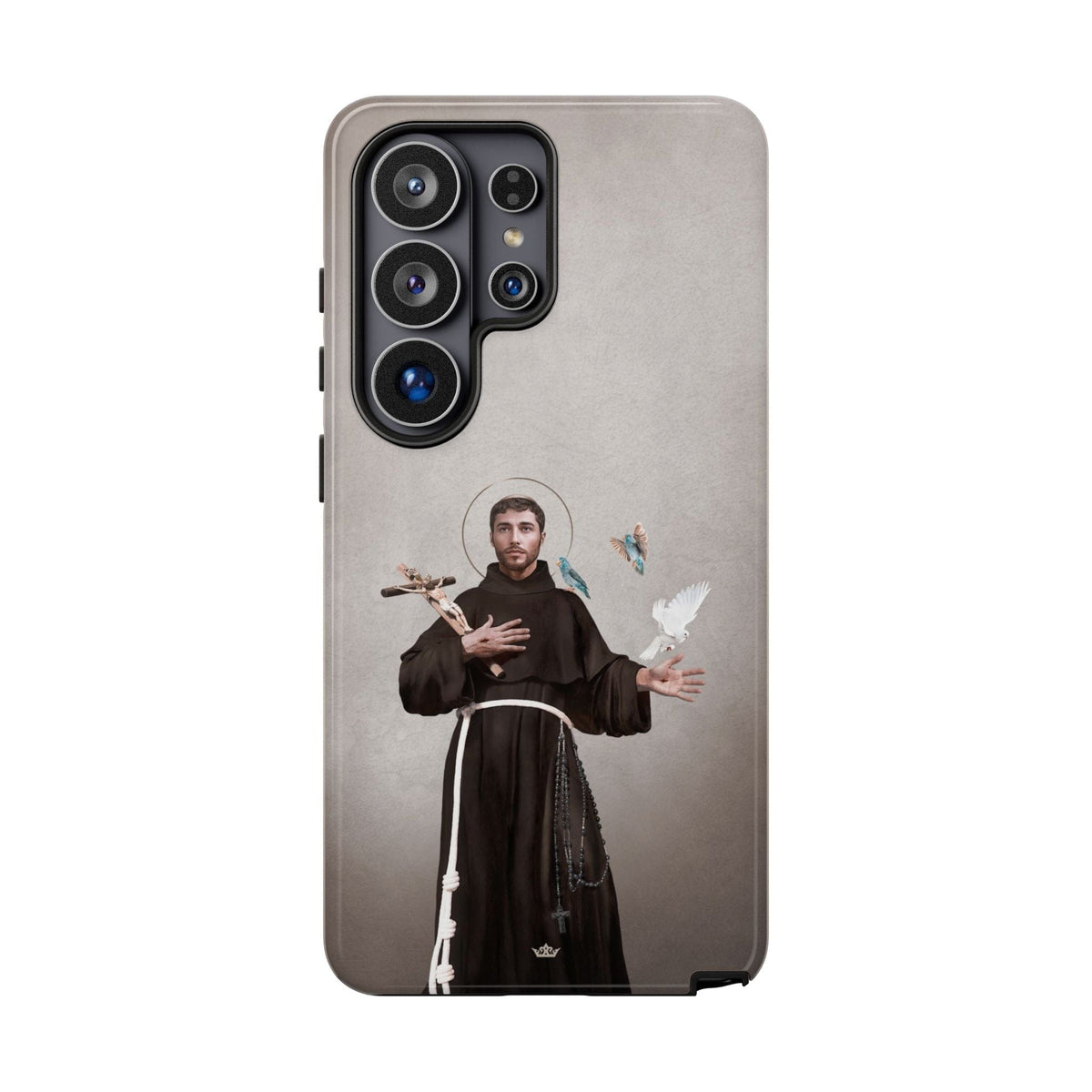 St. Francis of Assisi Hard Phone Case (Light) Copyright VENXARA